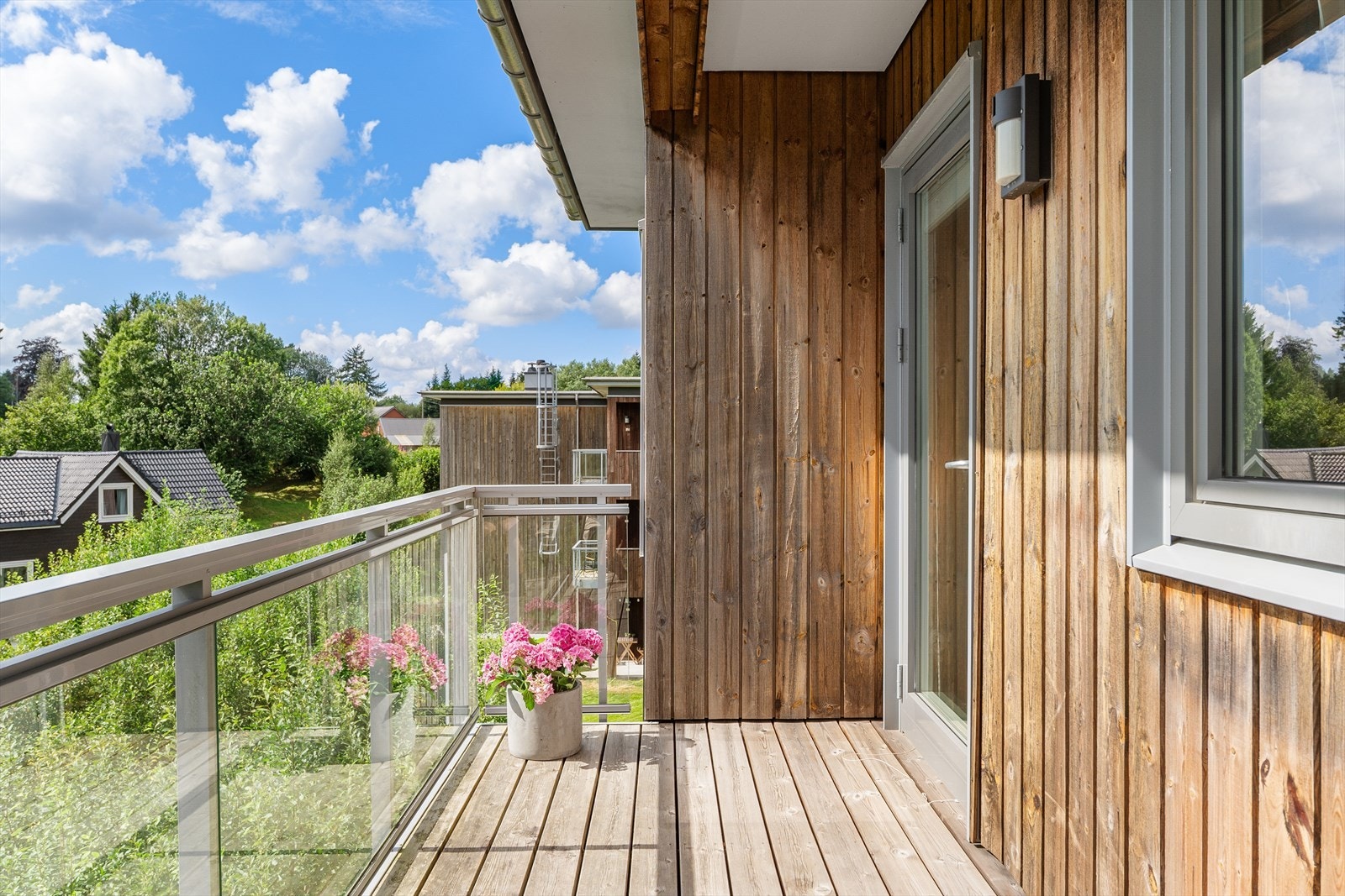 Her er det plass til en sittegruppe og annen ønsket innredning. Galleribilde