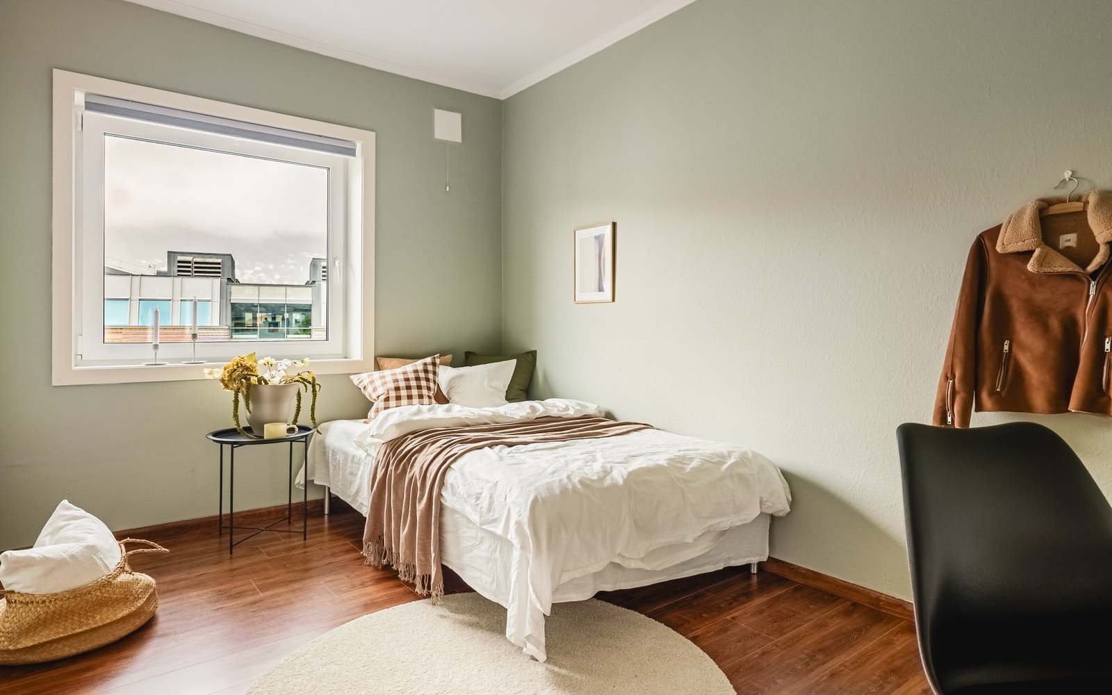 Soverommet måler 10,3 kvadratmeter Galleribilde