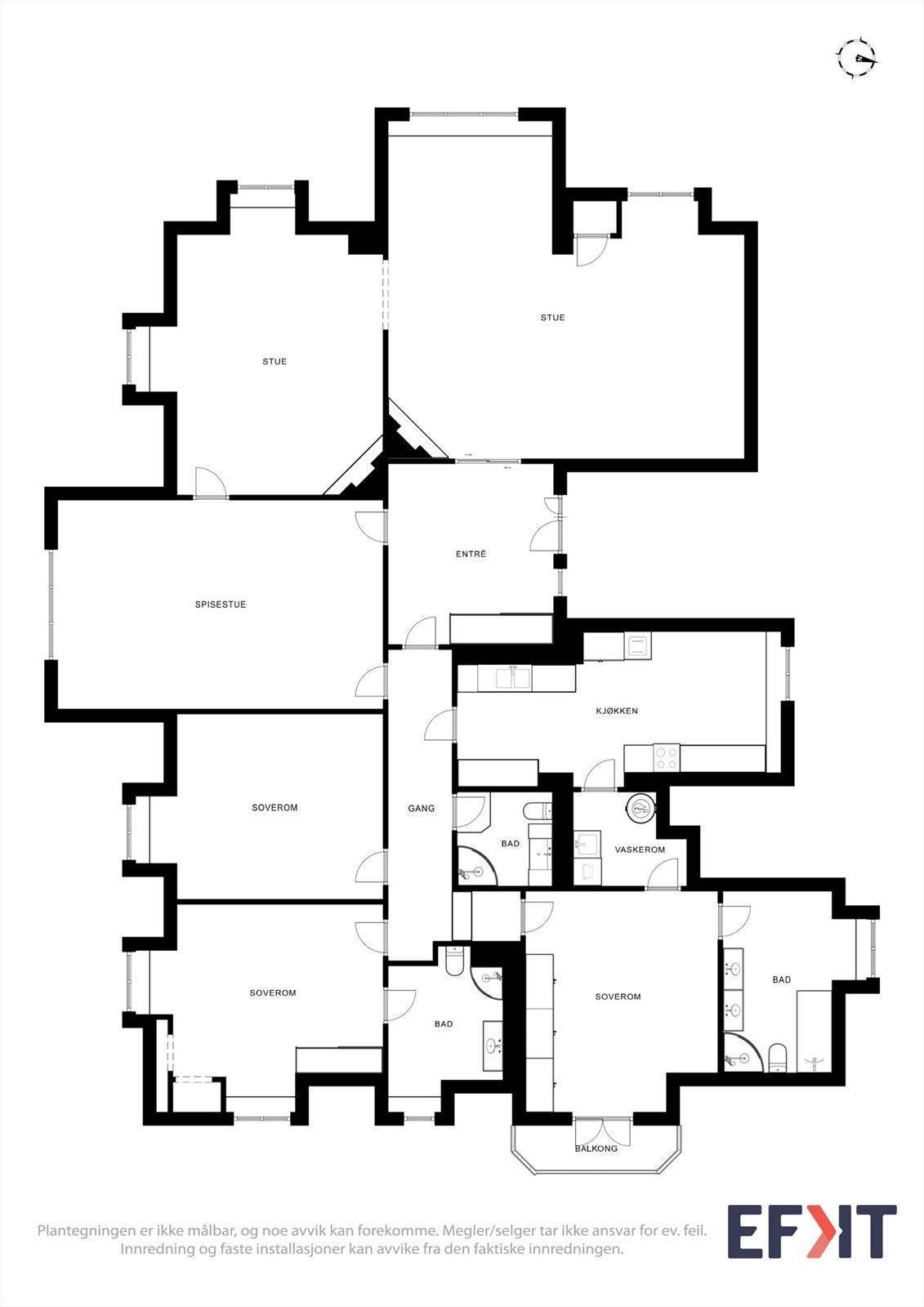 Plantegning. Galleribilde