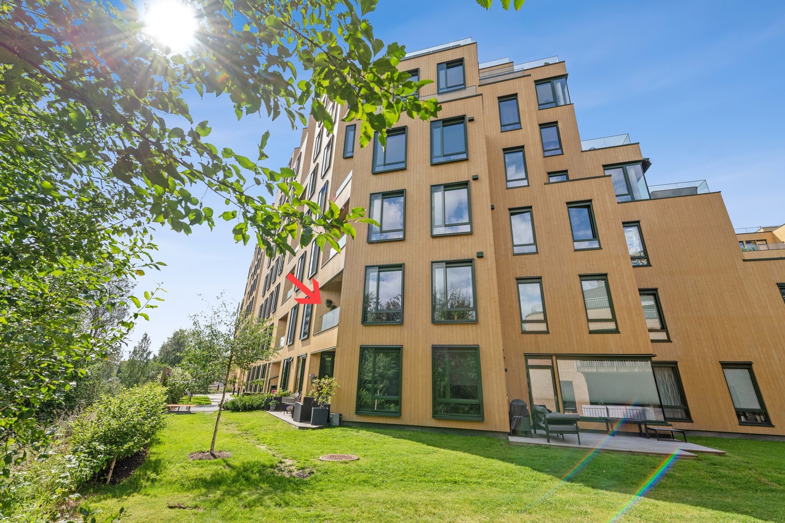 Med sentrum som nærmeste nabo har du alt av fasiliteter rett utenfor døren. Galleribilde