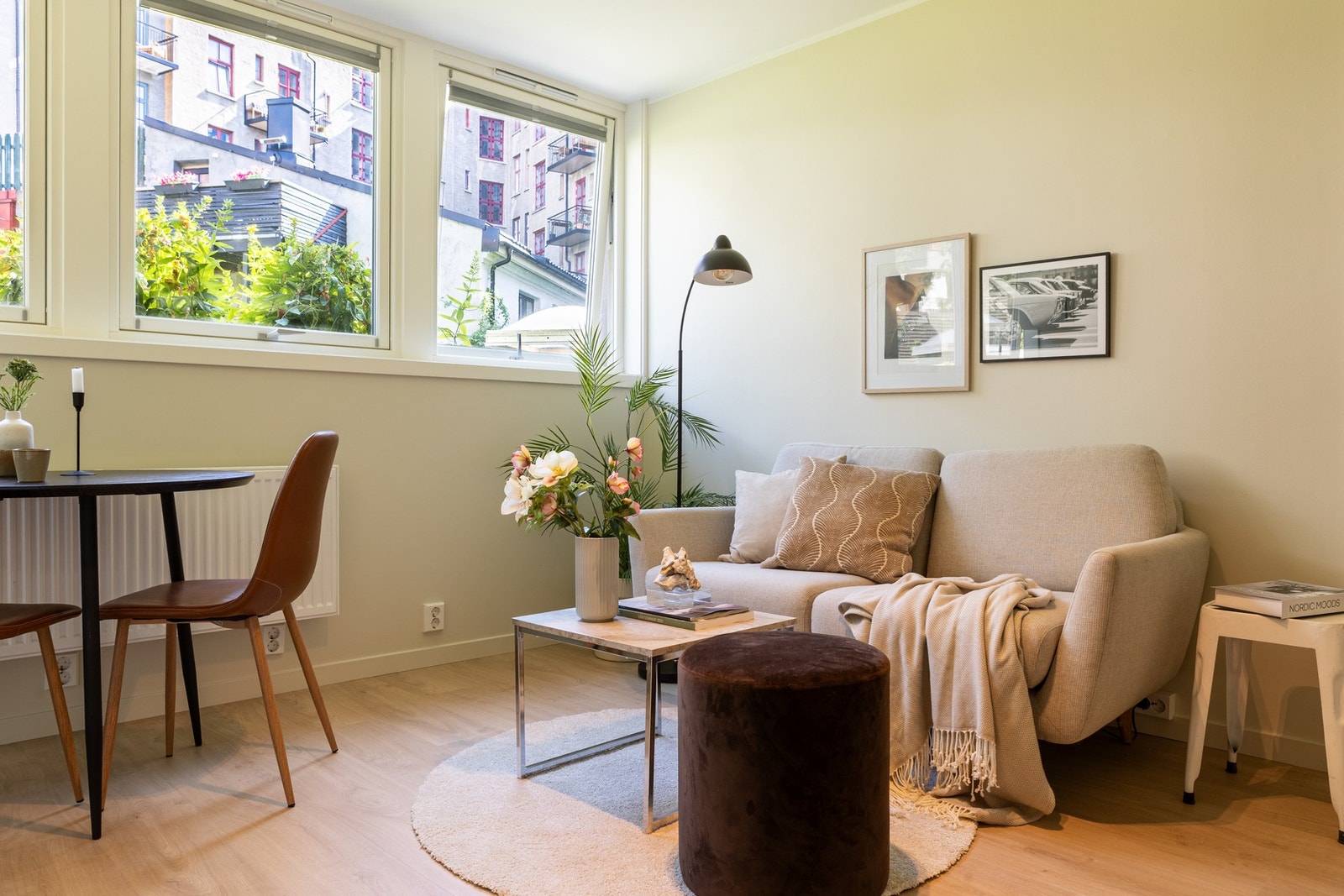 En pen og skjermet 2-roms med krembeliggenhet på St. Hanshaugen. Galleribilde