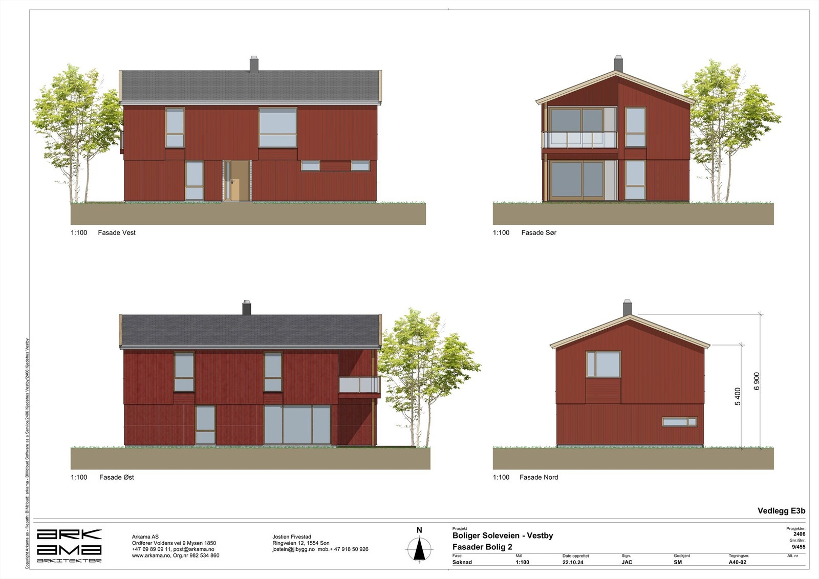 5_TEGN_TegningNyFasade_A40-02 Fasader Bolig 2_page-0001.jpg Galleribilde