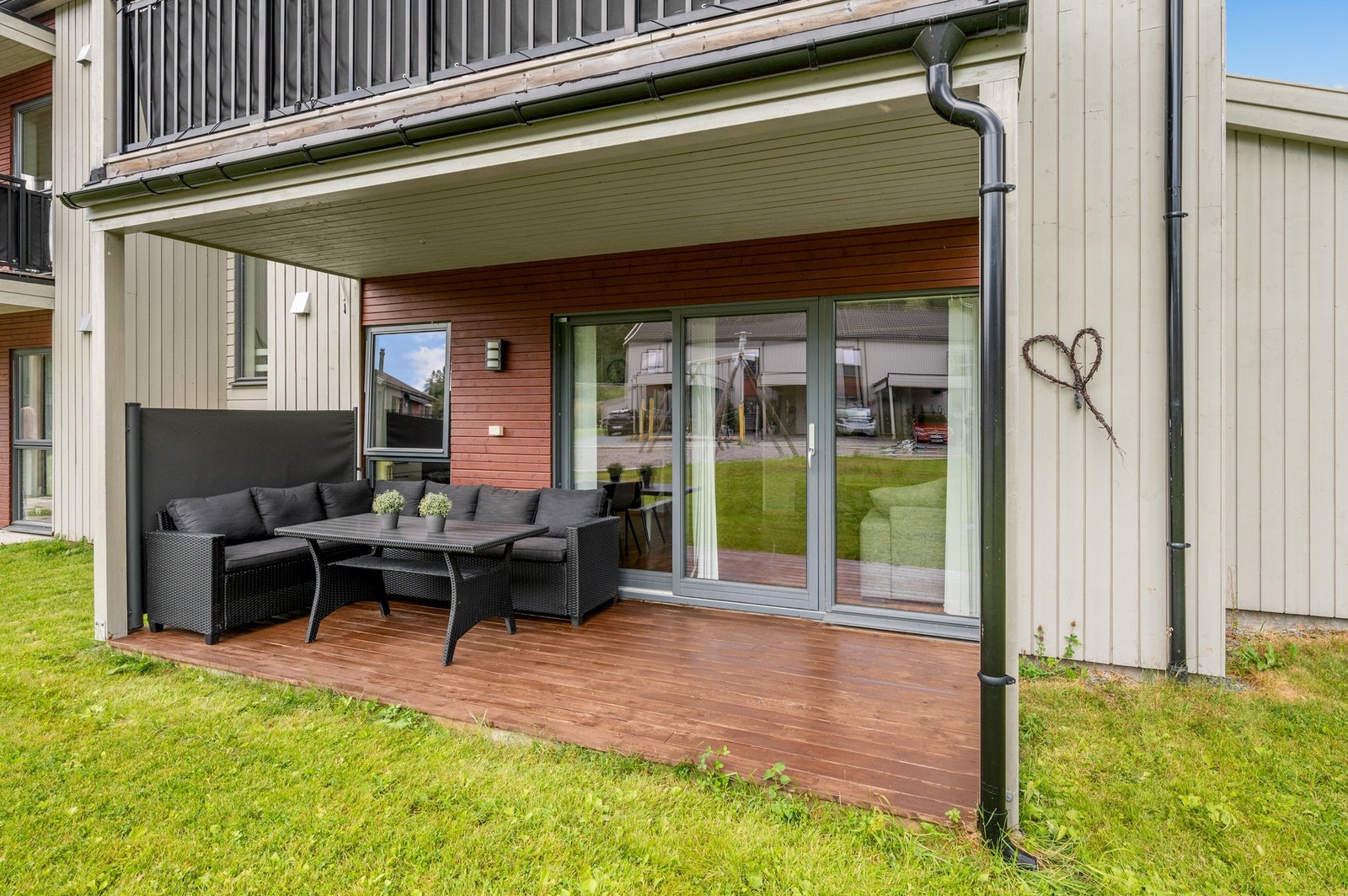 Leiligheten befinner seg i 1.etasje Galleribilde