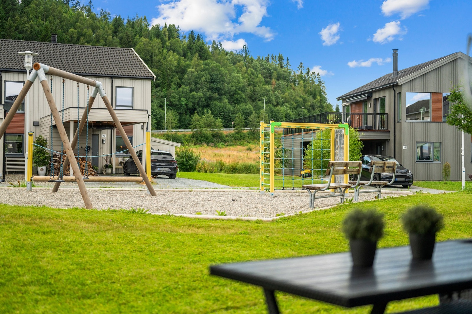 Sameiet har flotte fellesområder som innbyr til lek og morro Galleribilde