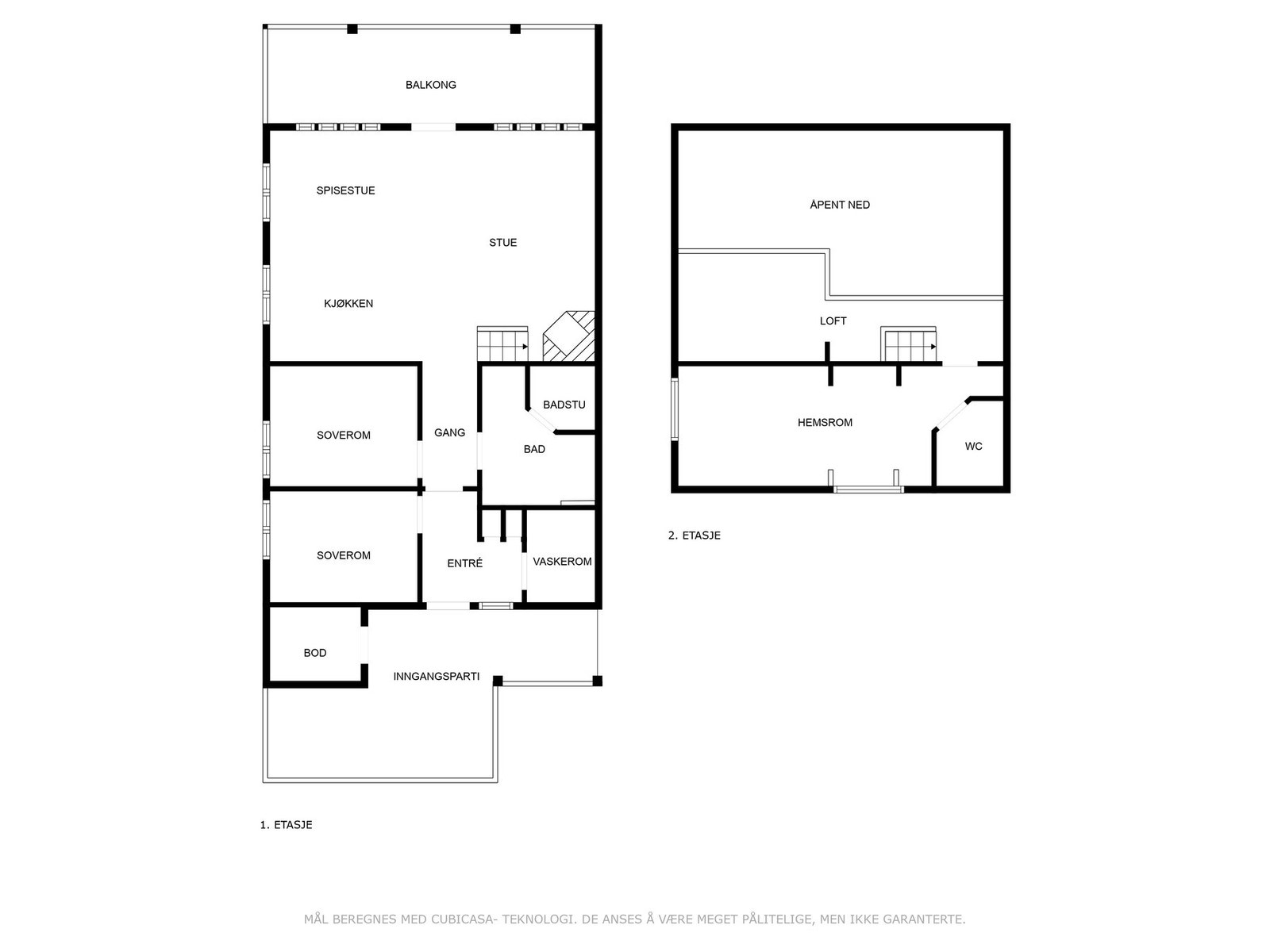 Samlet plantegning Galleribilde
