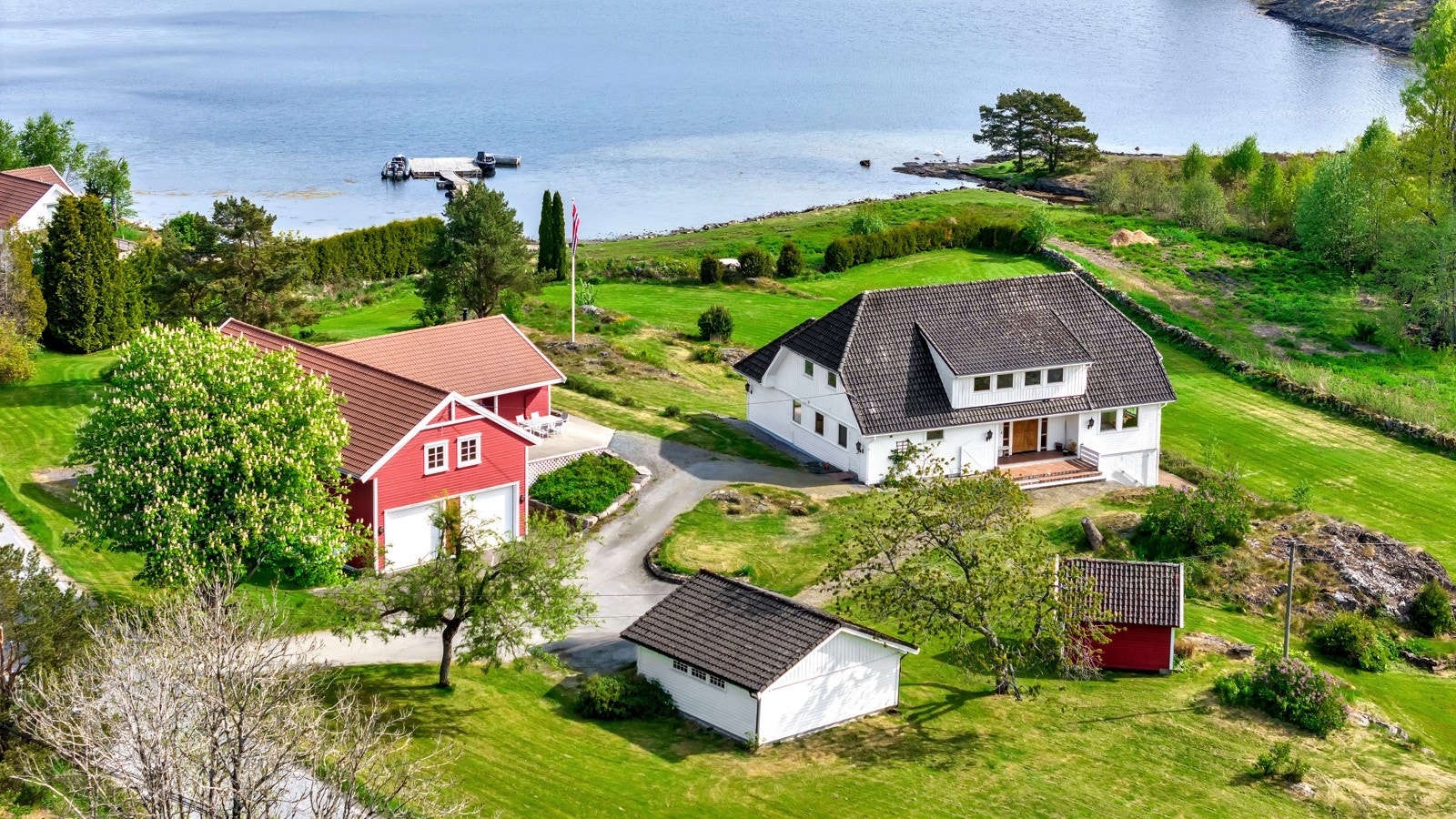 Tunet er pent opparbeidet Galleribilde