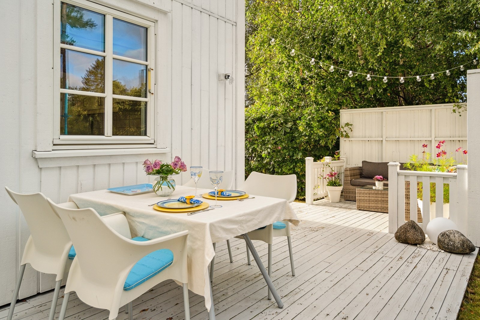 Det er god plass til å etablere flere ulike sosiale soner. Galleribilde