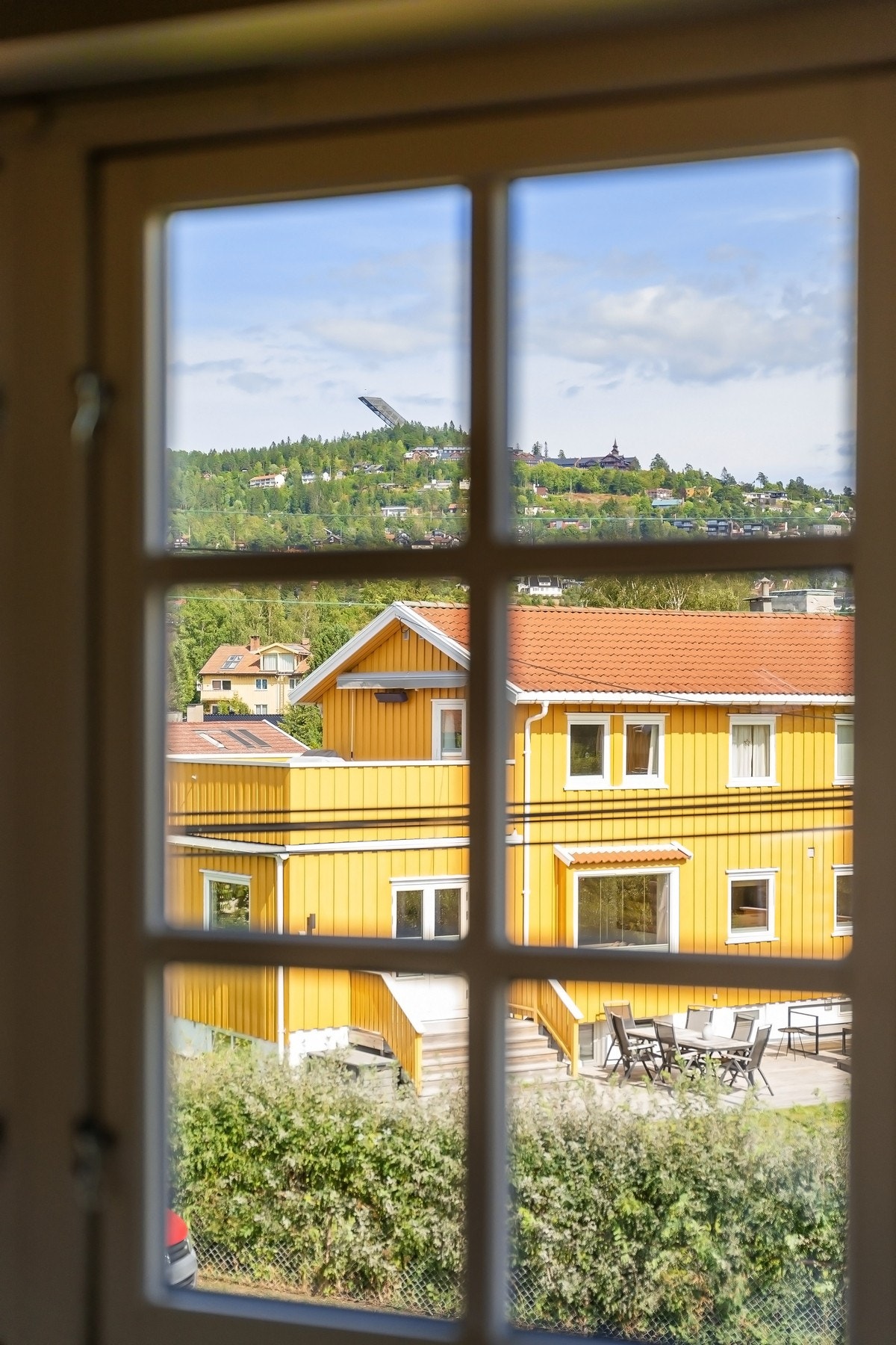 Utsikt fra soverommet. Galleribilde