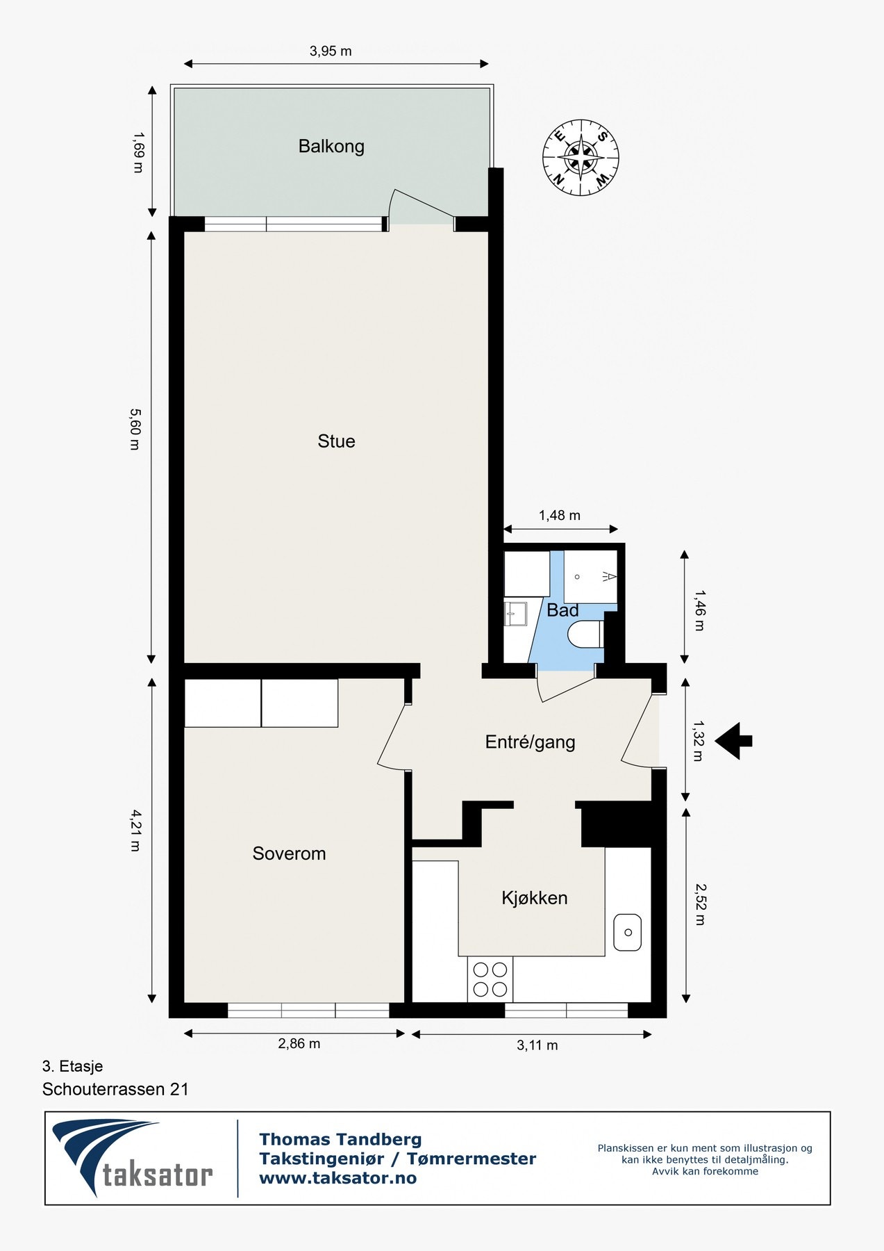 Planskisse. Galleribilde