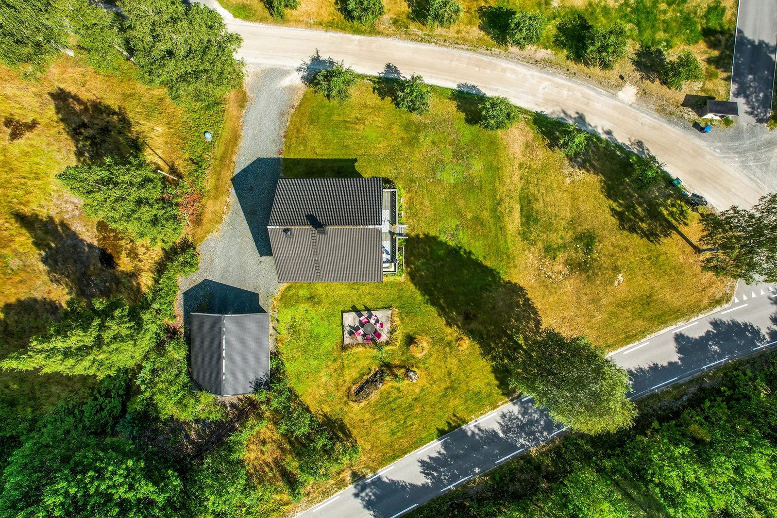 Dronebilde Galleribilde