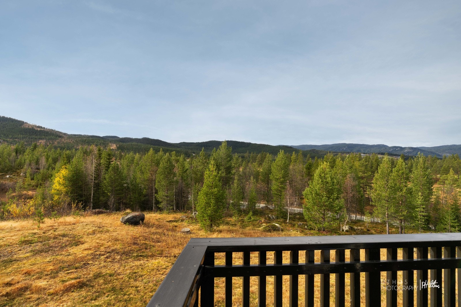 Utsiktsbilde fra balkongen Galleribilde