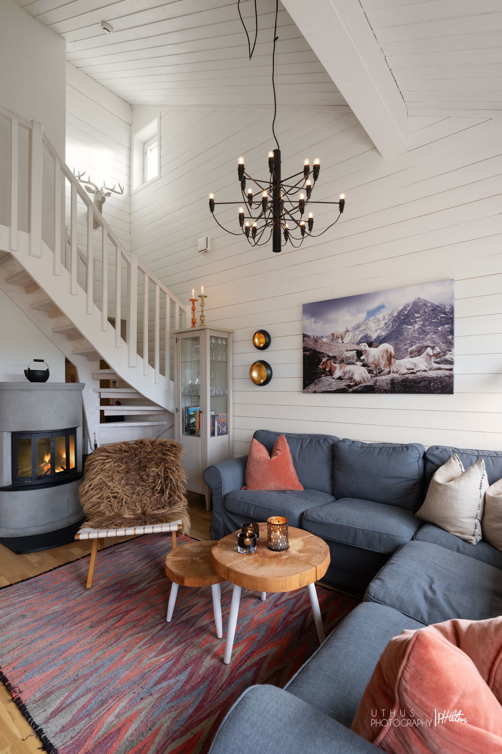 Peisovn som varmer godt på de kalde vinterdagene Galleribilde