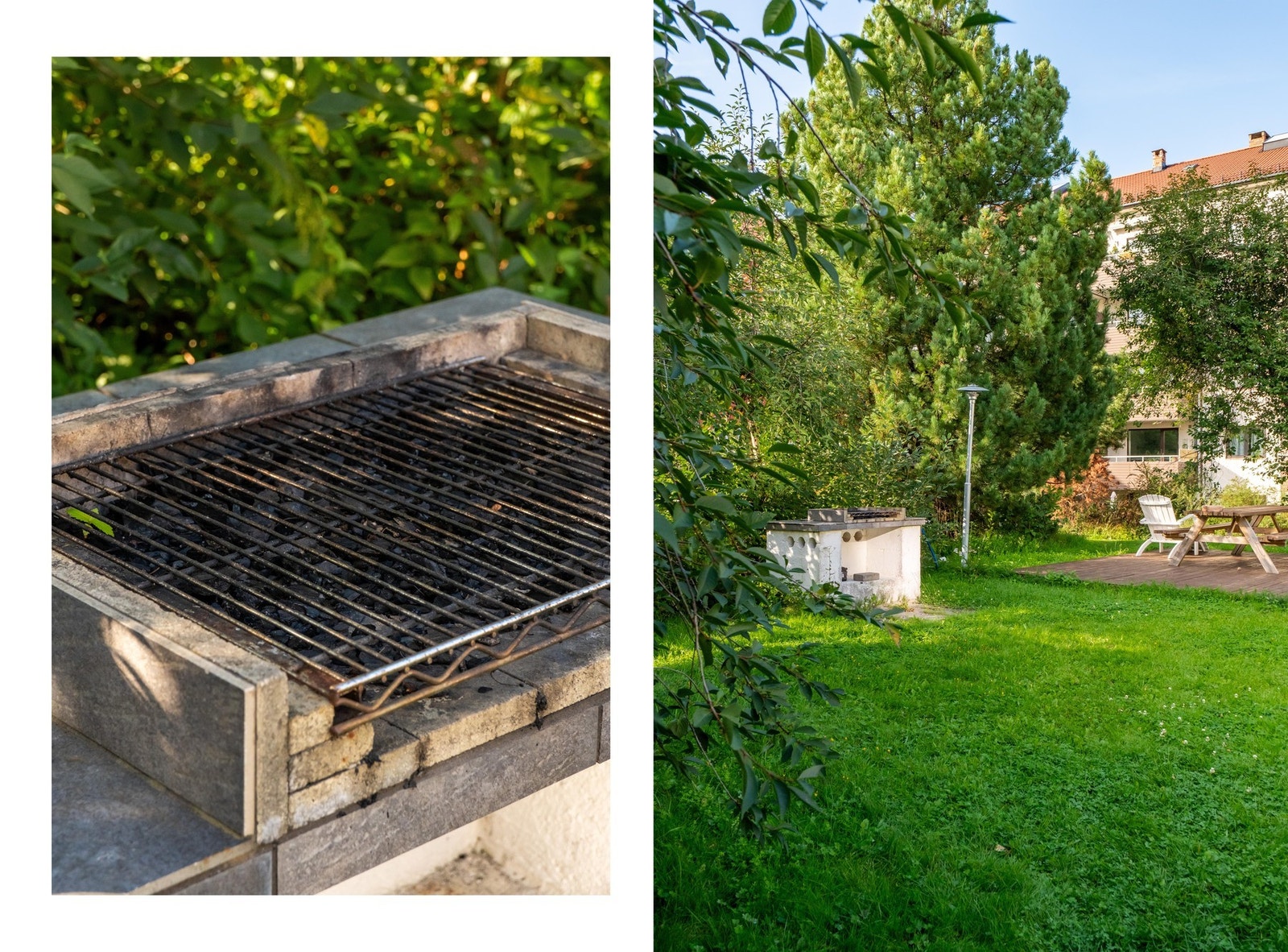 Her er det felles grill... Galleribilde