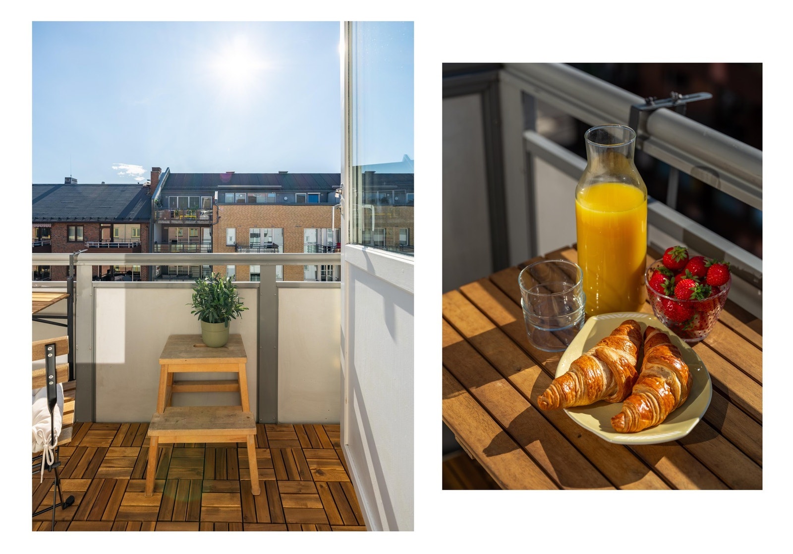 Her kan du nyte solen fra morgenkvisten og til rundt 14.30-tiden på høysommeren. Galleribilde