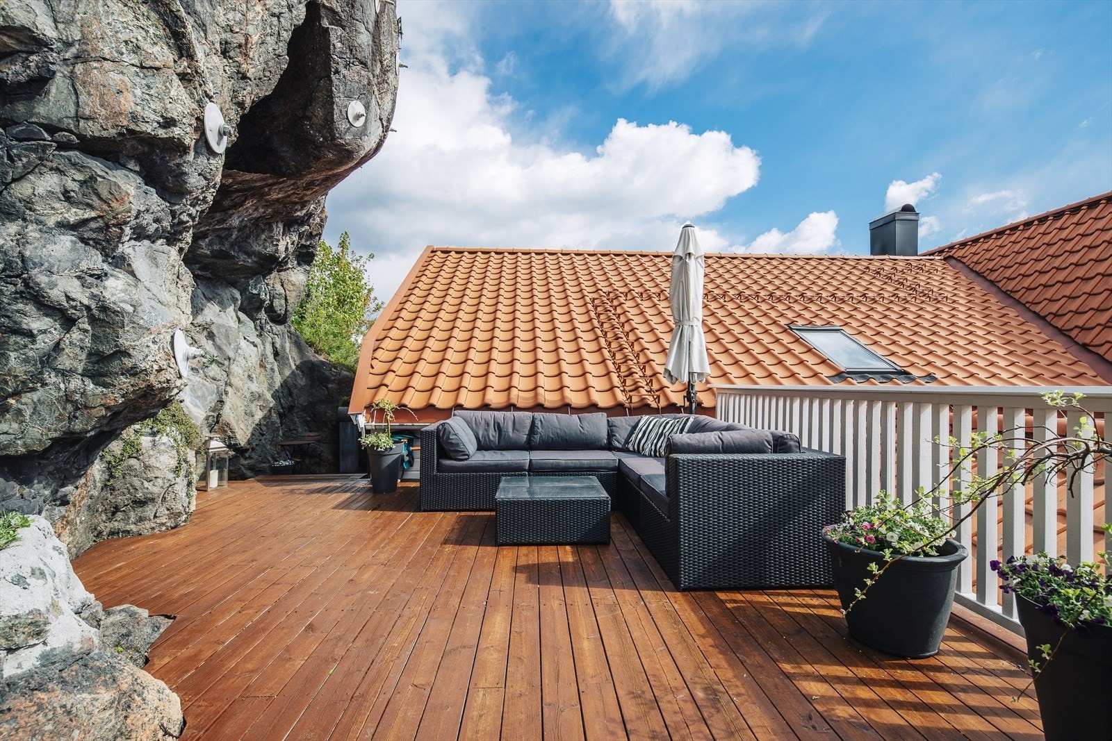 Sol til ca kl 18.00. Galleribilde