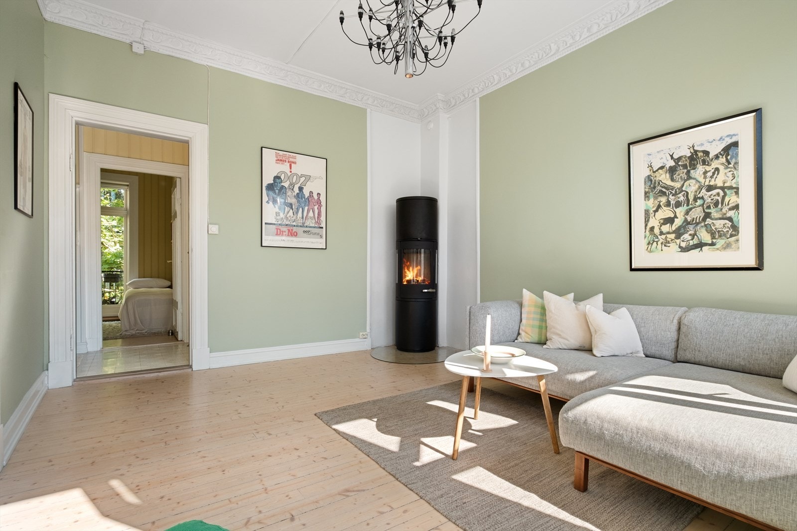 - Herlig peisovn som varmer godt på kalde høst- og vinterdager - Galleribilde