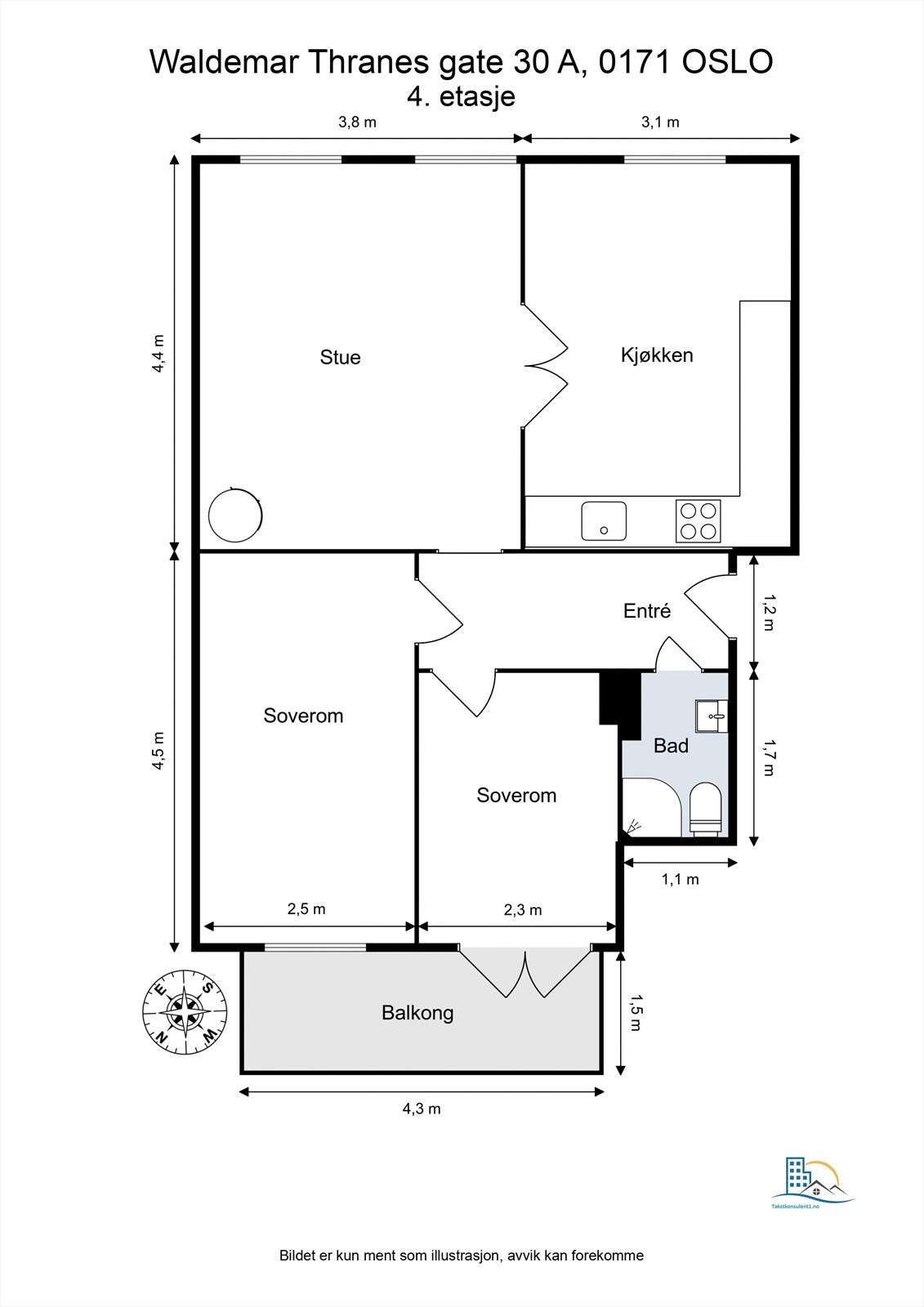 - Plantegning - Galleribilde