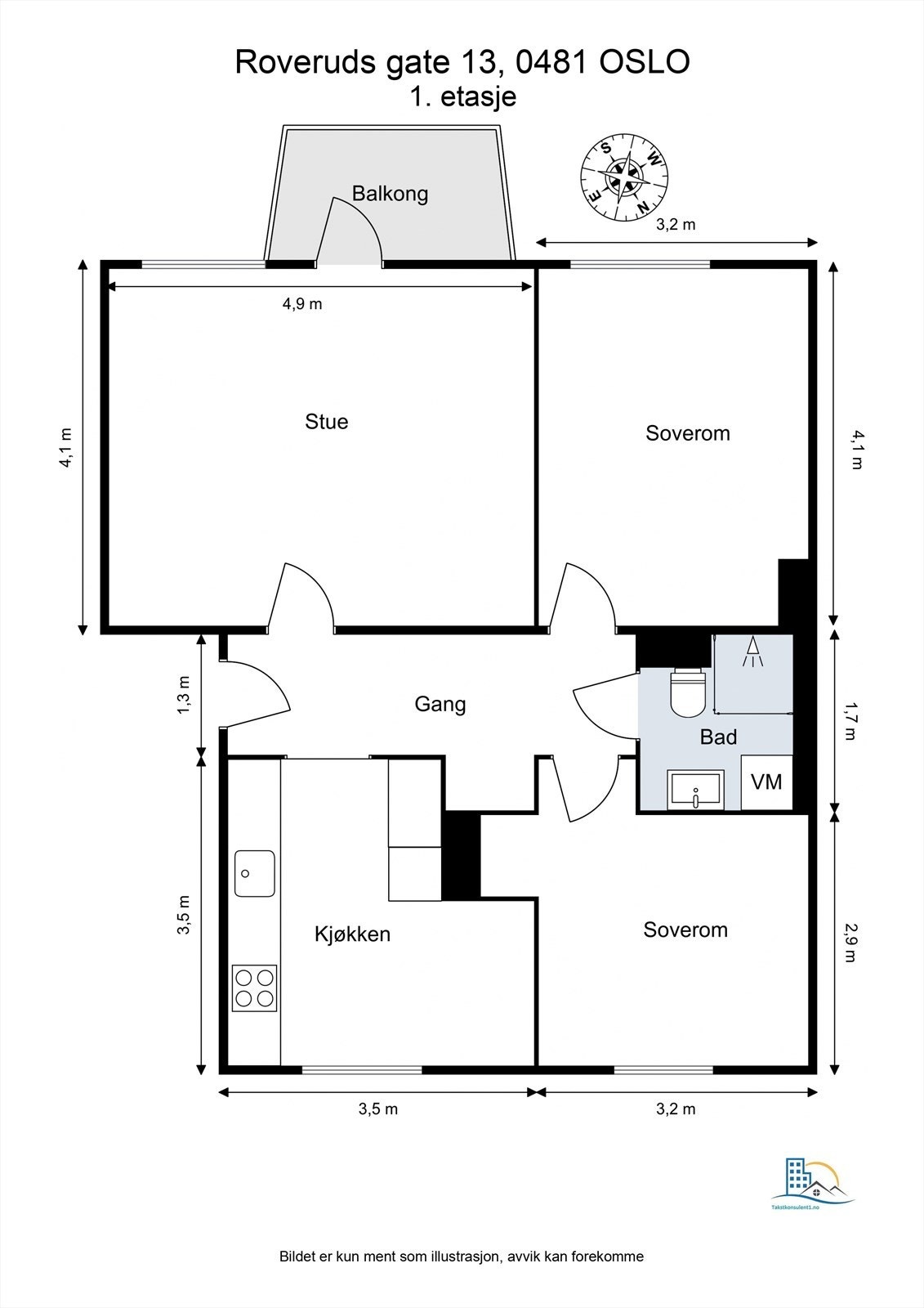 - Plantegning - Galleribilde