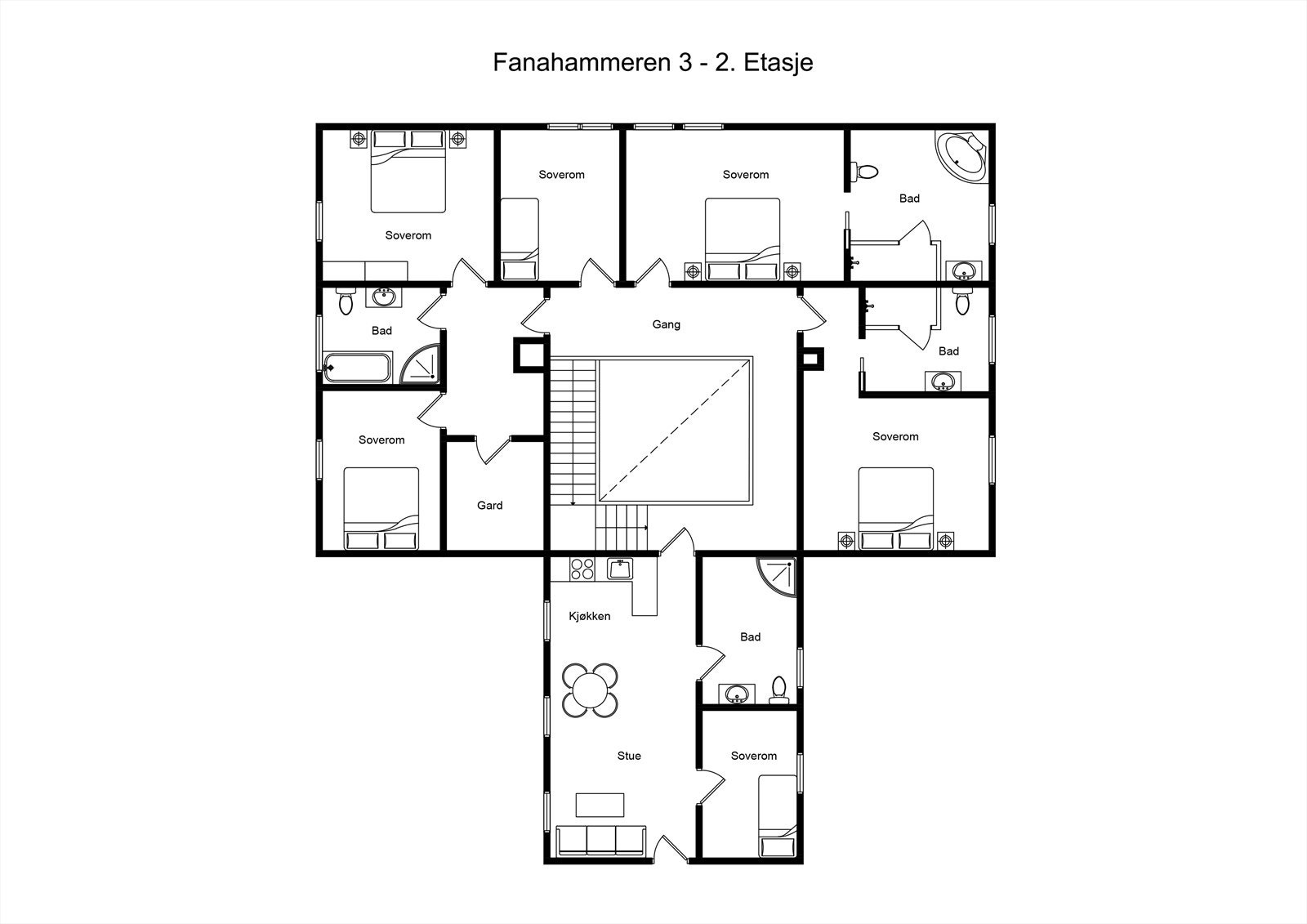 2. Etasje Galleribilde