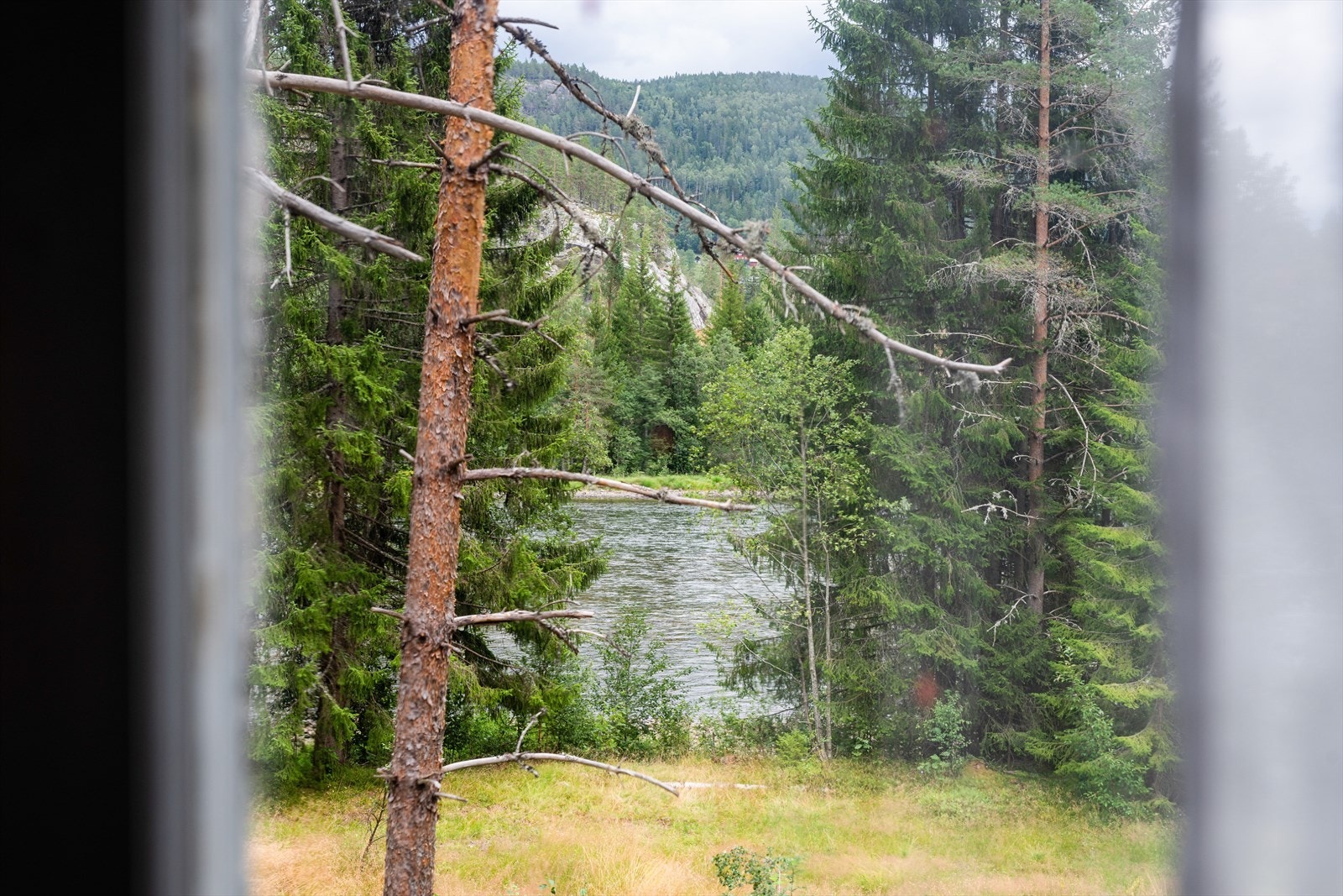 Naturskjønn utsikt fra soverommet. Galleribilde