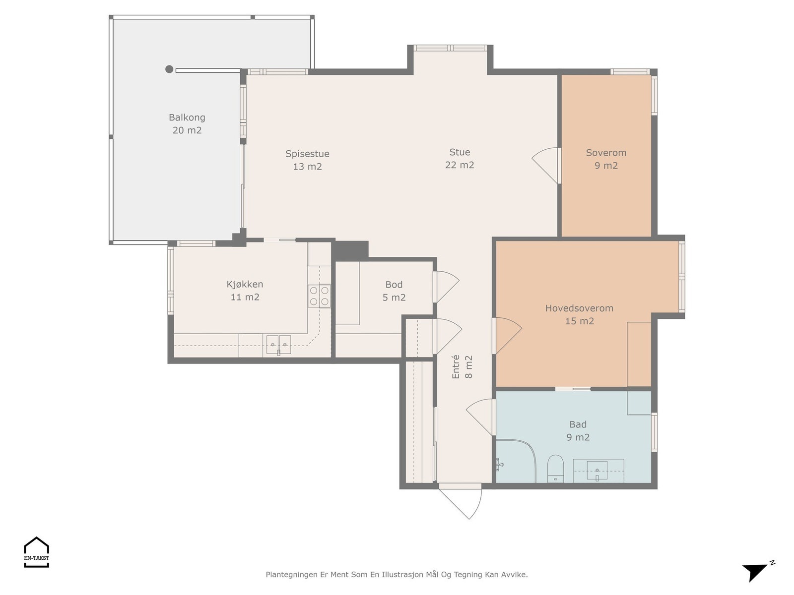 Plantegning. Galleribilde