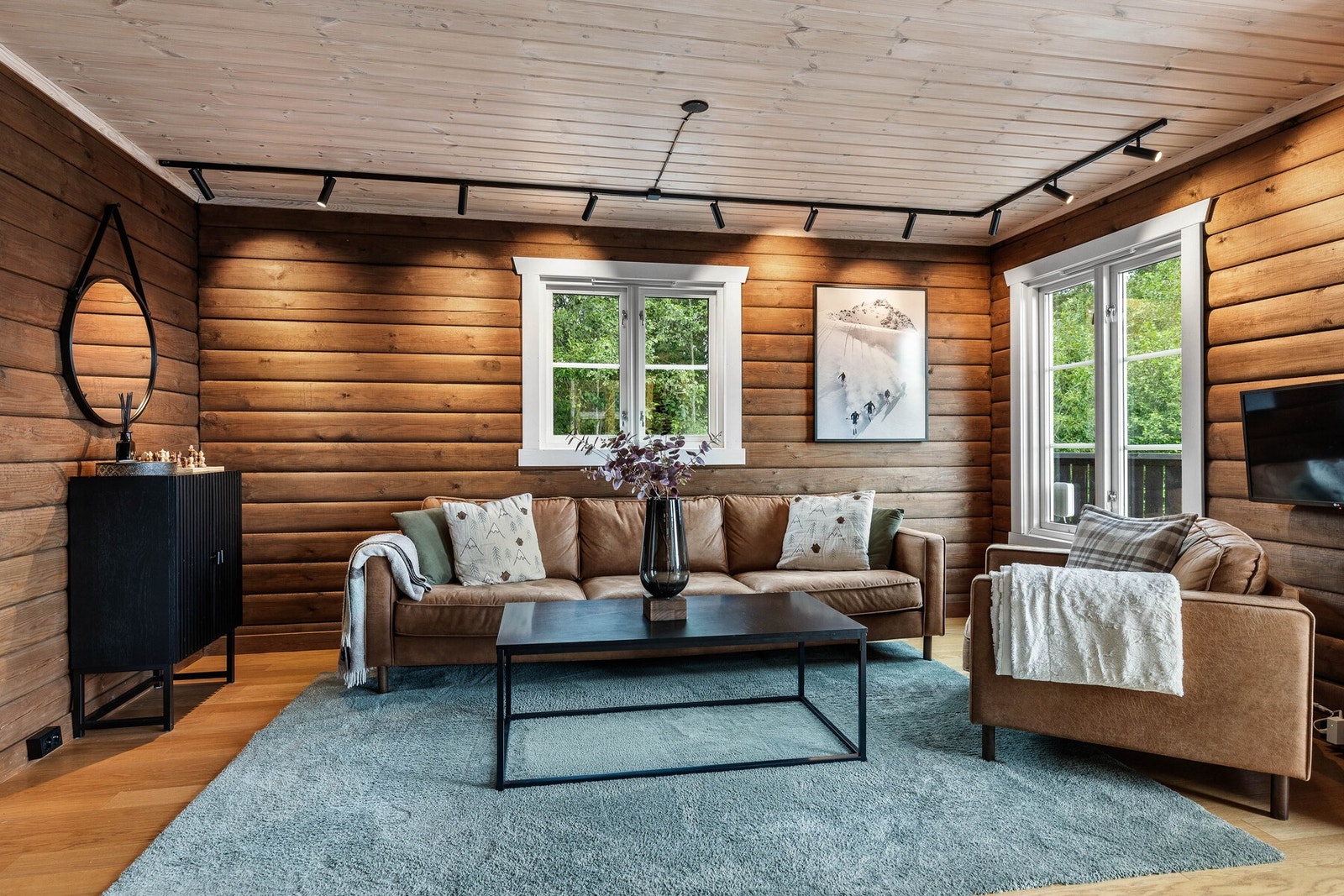 i stuen er det gode møbleringsmuligheter. Galleribilde