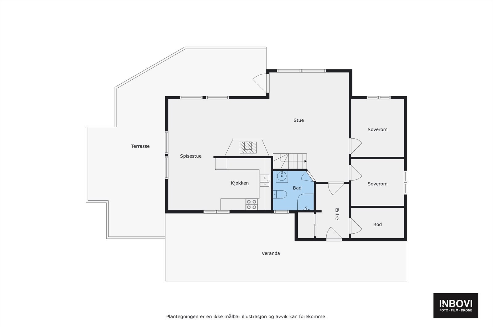Plantegning | Hovedetasje Galleribilde