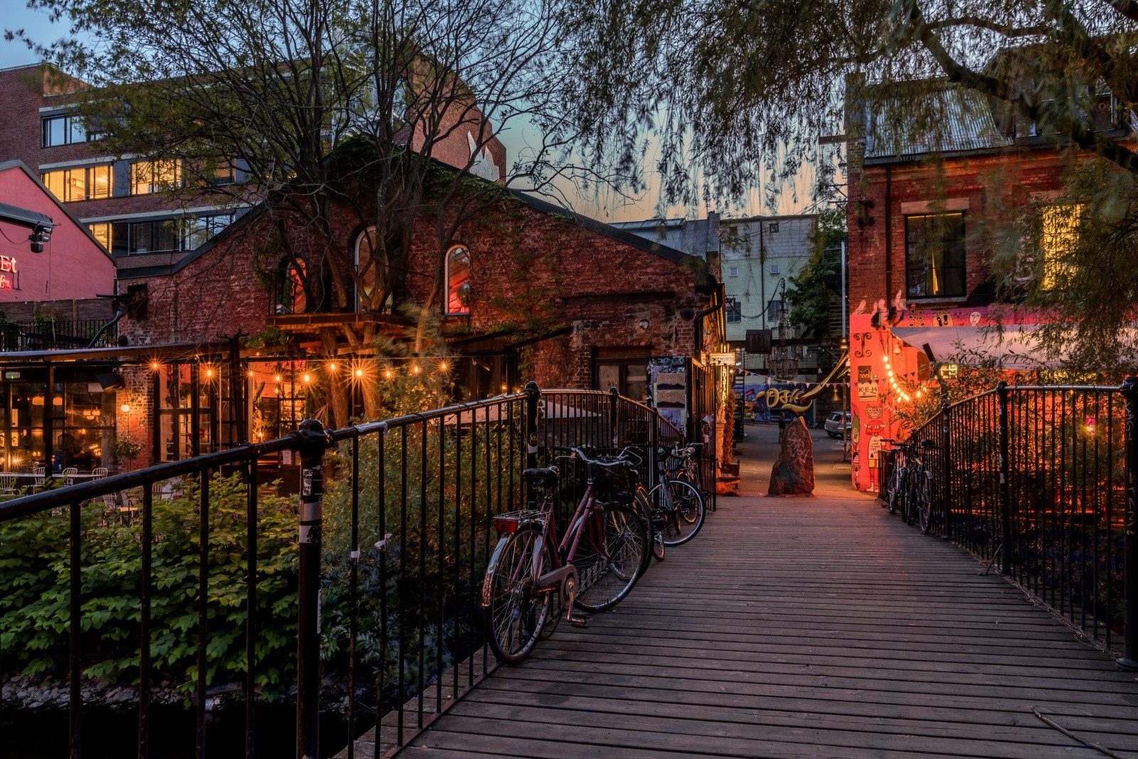 Kort vei til pulserende liv på Grünerløkka. Galleribilde