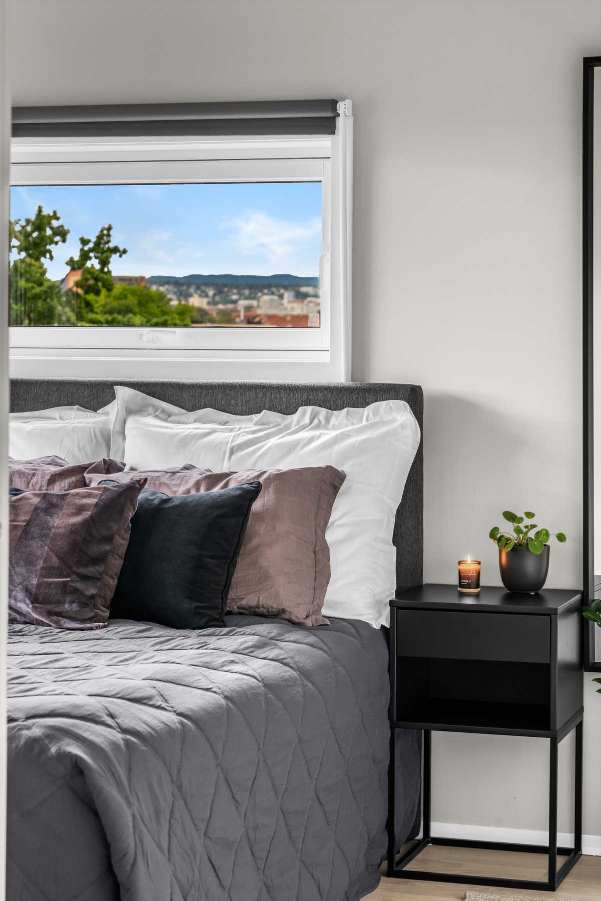 Fantastisk utsikt fra soverommet. Galleribilde