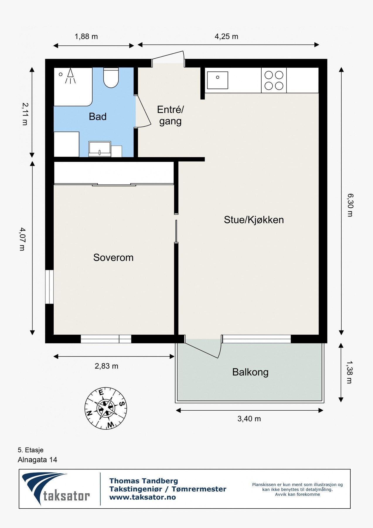 Planløsning. Galleribilde