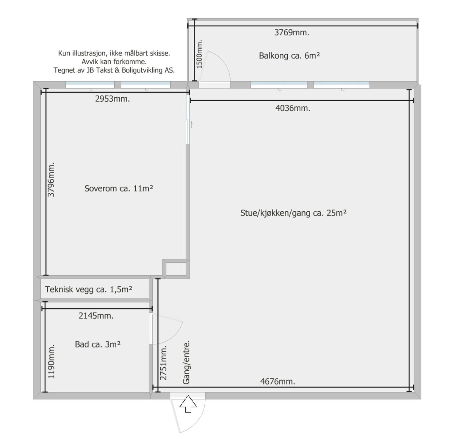 Velkommen til visning! Galleribilde