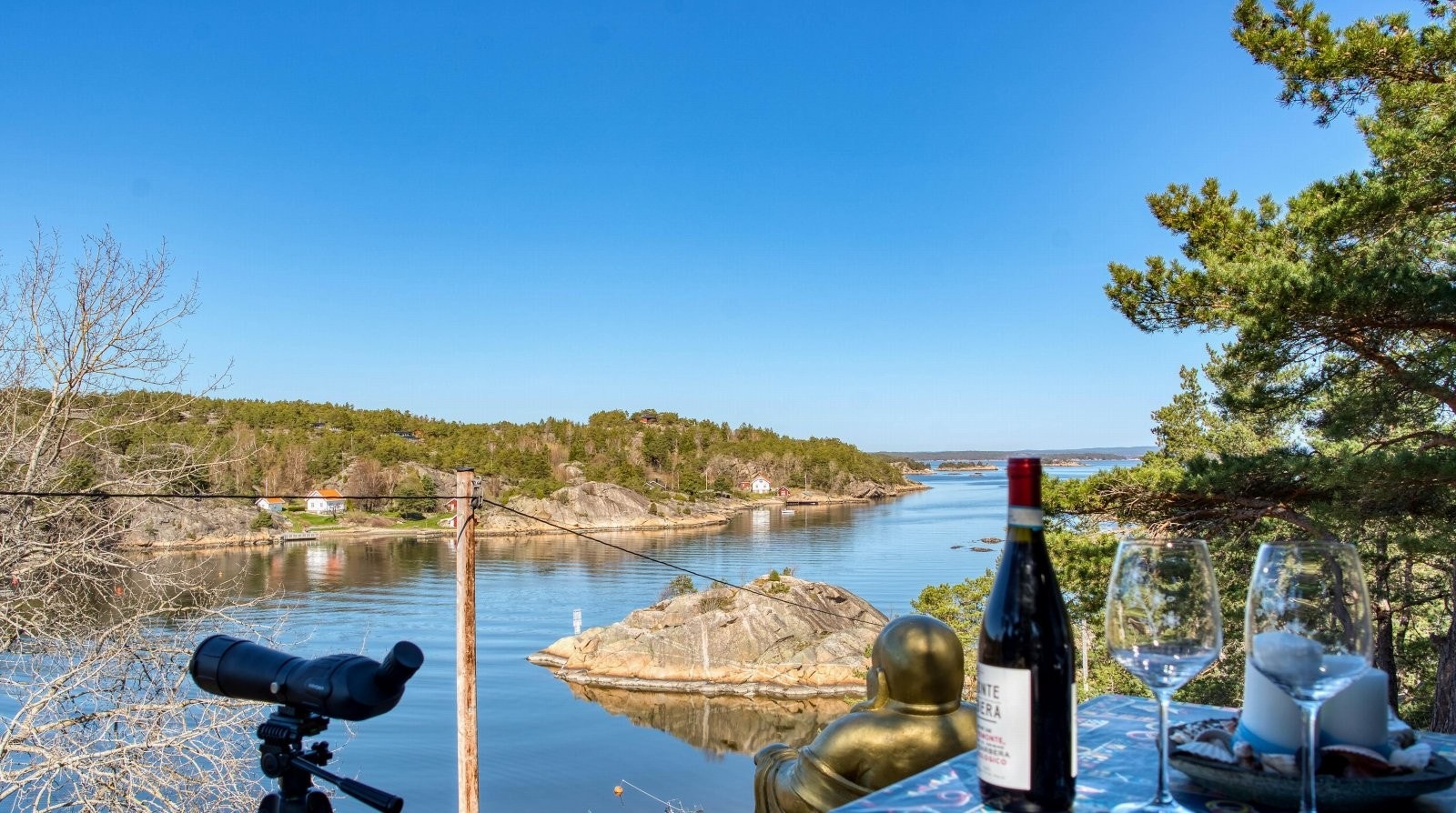 Nydelig utsikt i nordlig retning Galleribilde
