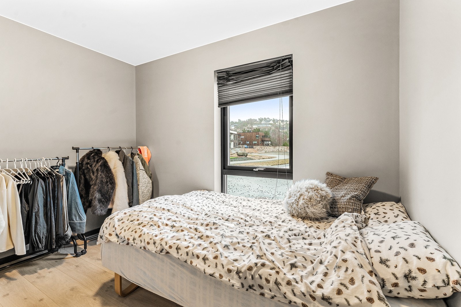 Det andre soverommet er noe mindre i størrelse. Galleribilde