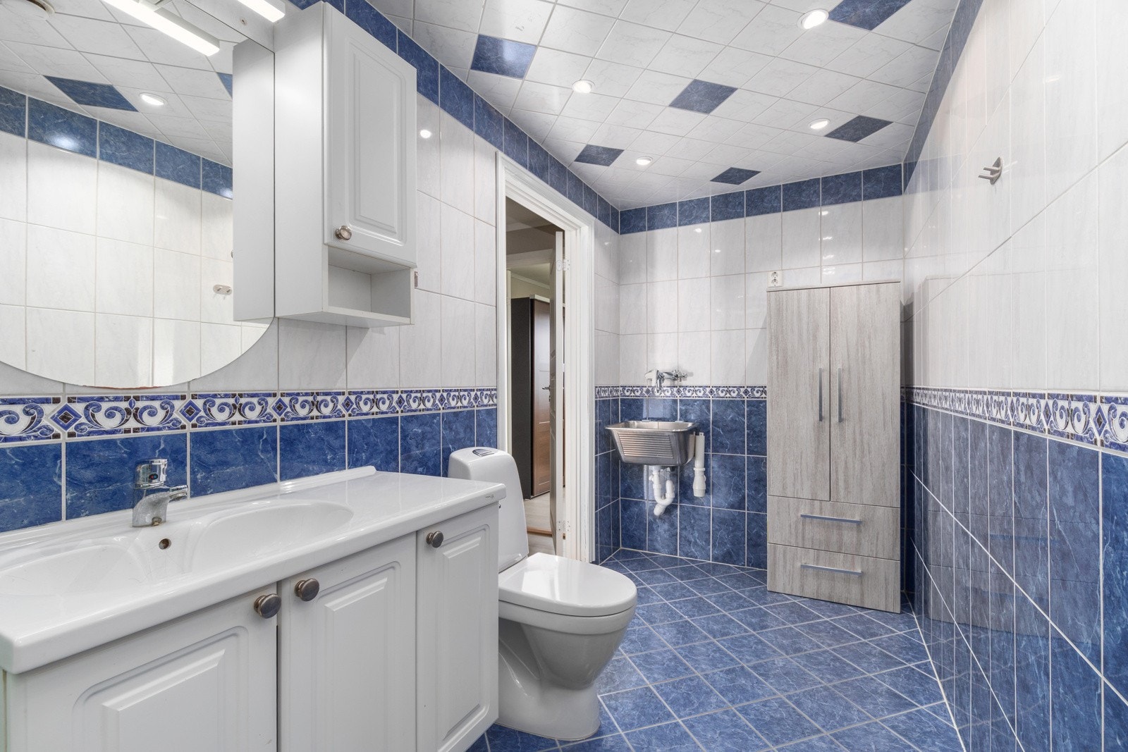 Badet har gulvvarme. Galleribilde