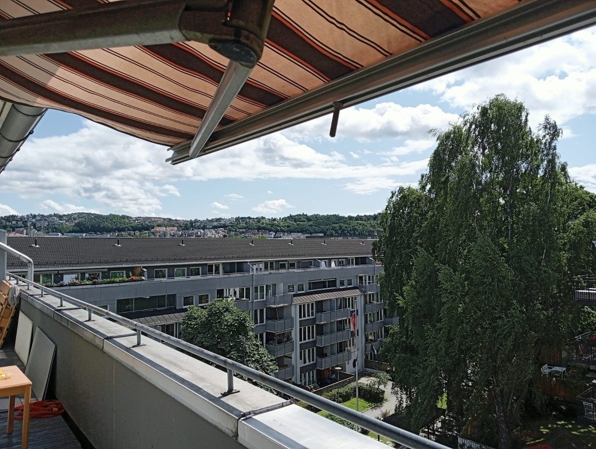 utsikt mot ekeberg sletta Galleribilde