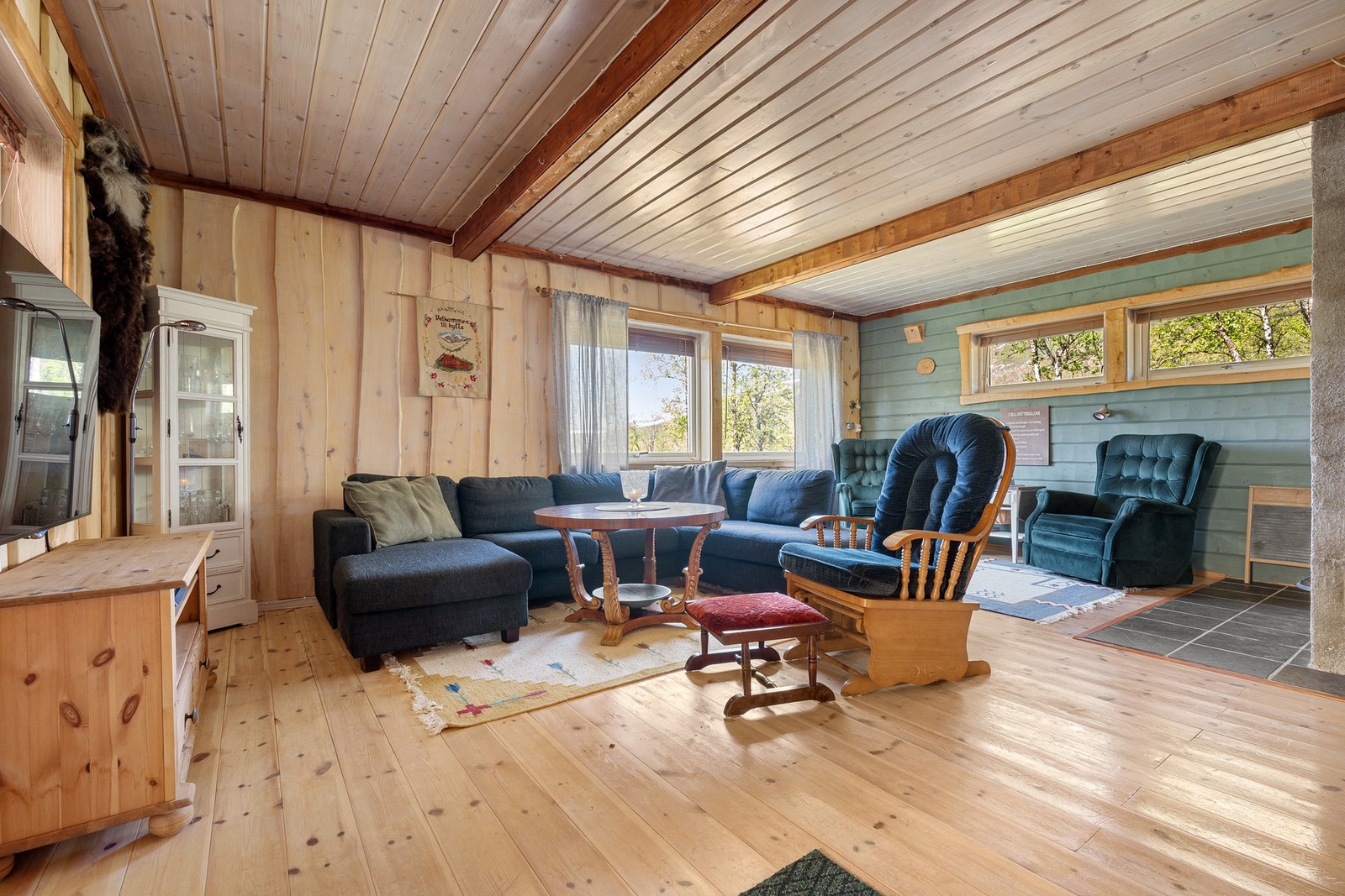 Velkommen til et enkelt og ekte hytteliv i fantastiske omgivelser Galleribilde