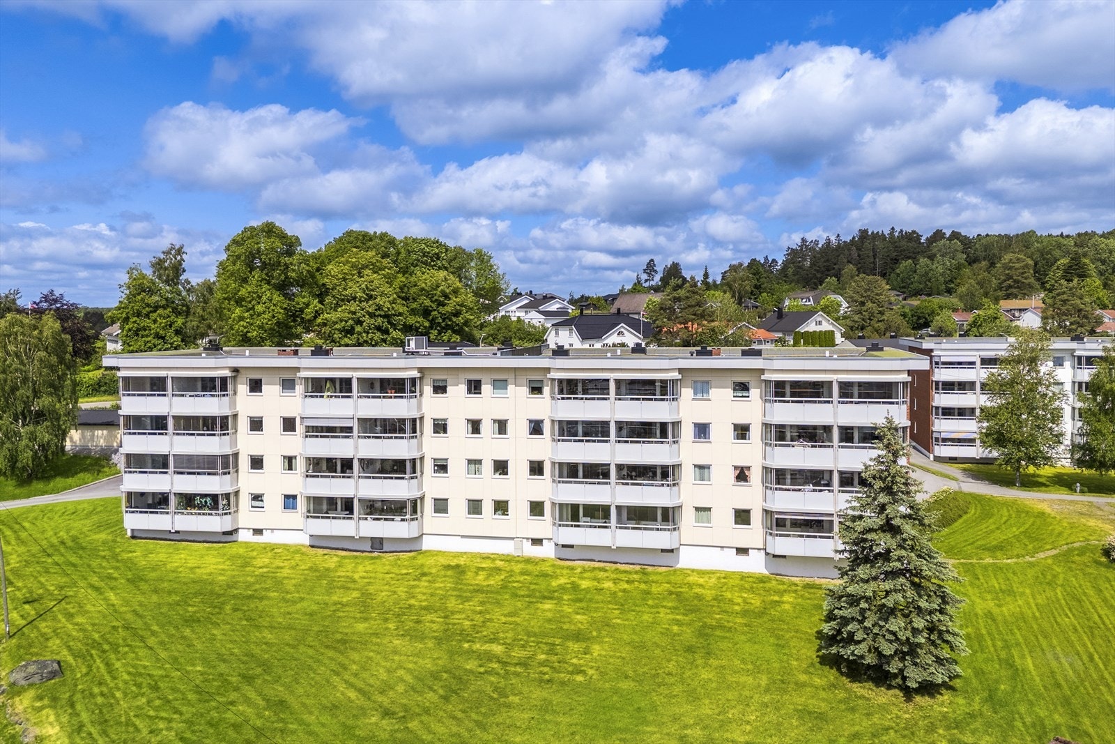 Dronefoto Galleribilde