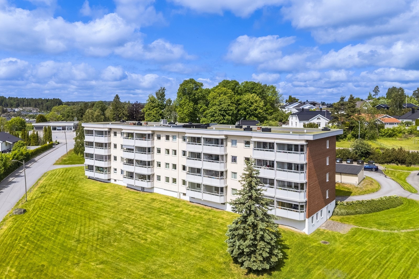 Dronefoto Galleribilde