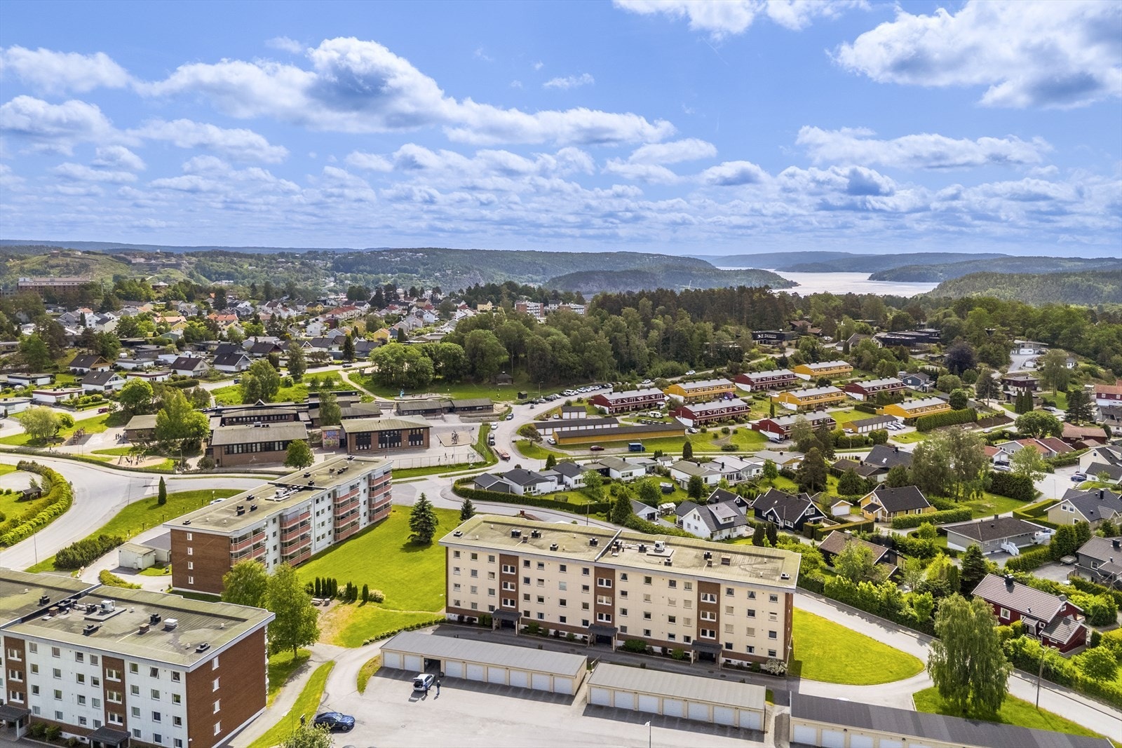 Dronefoto Galleribilde