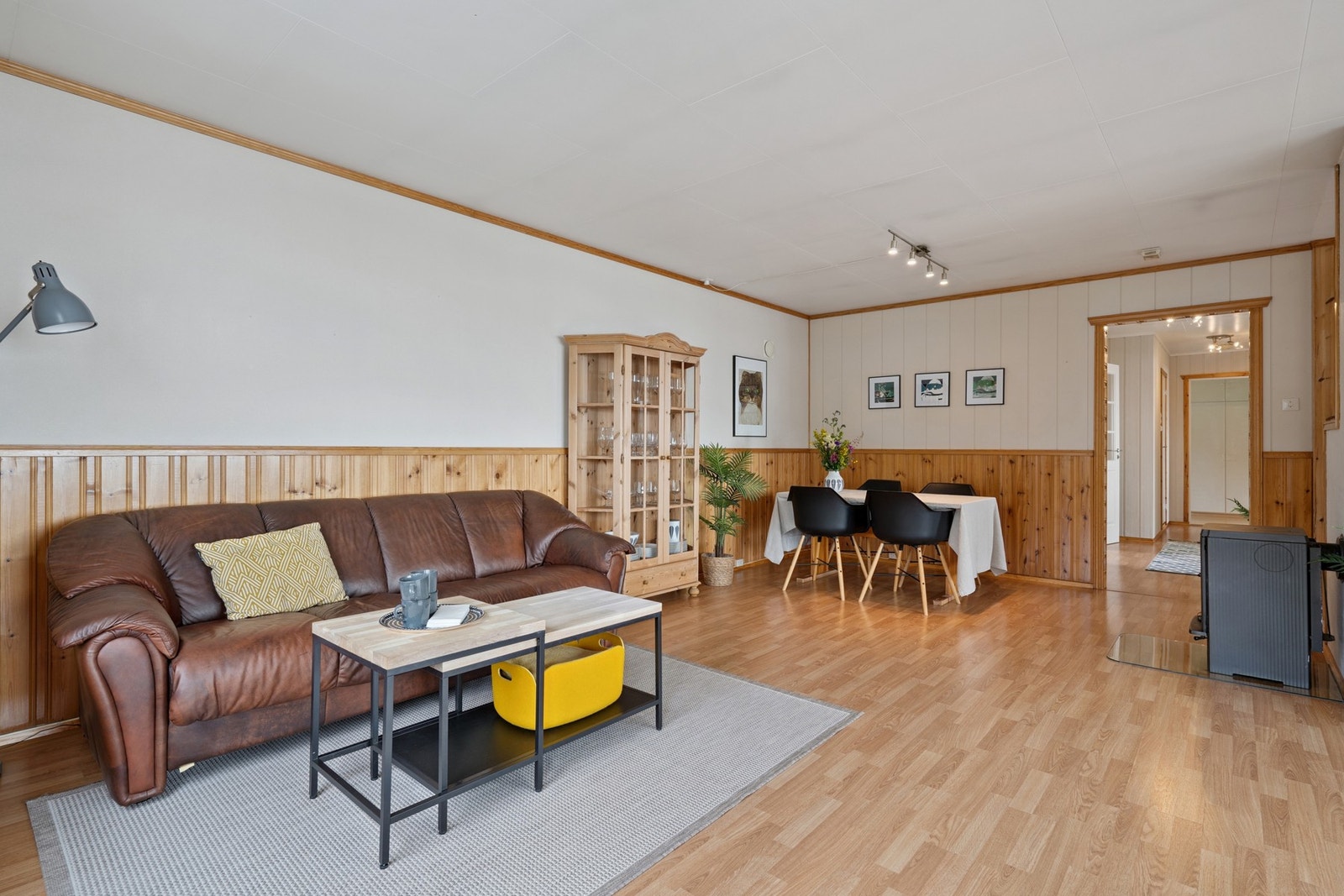 Forbindelse mellom stue og spisestue Galleribilde