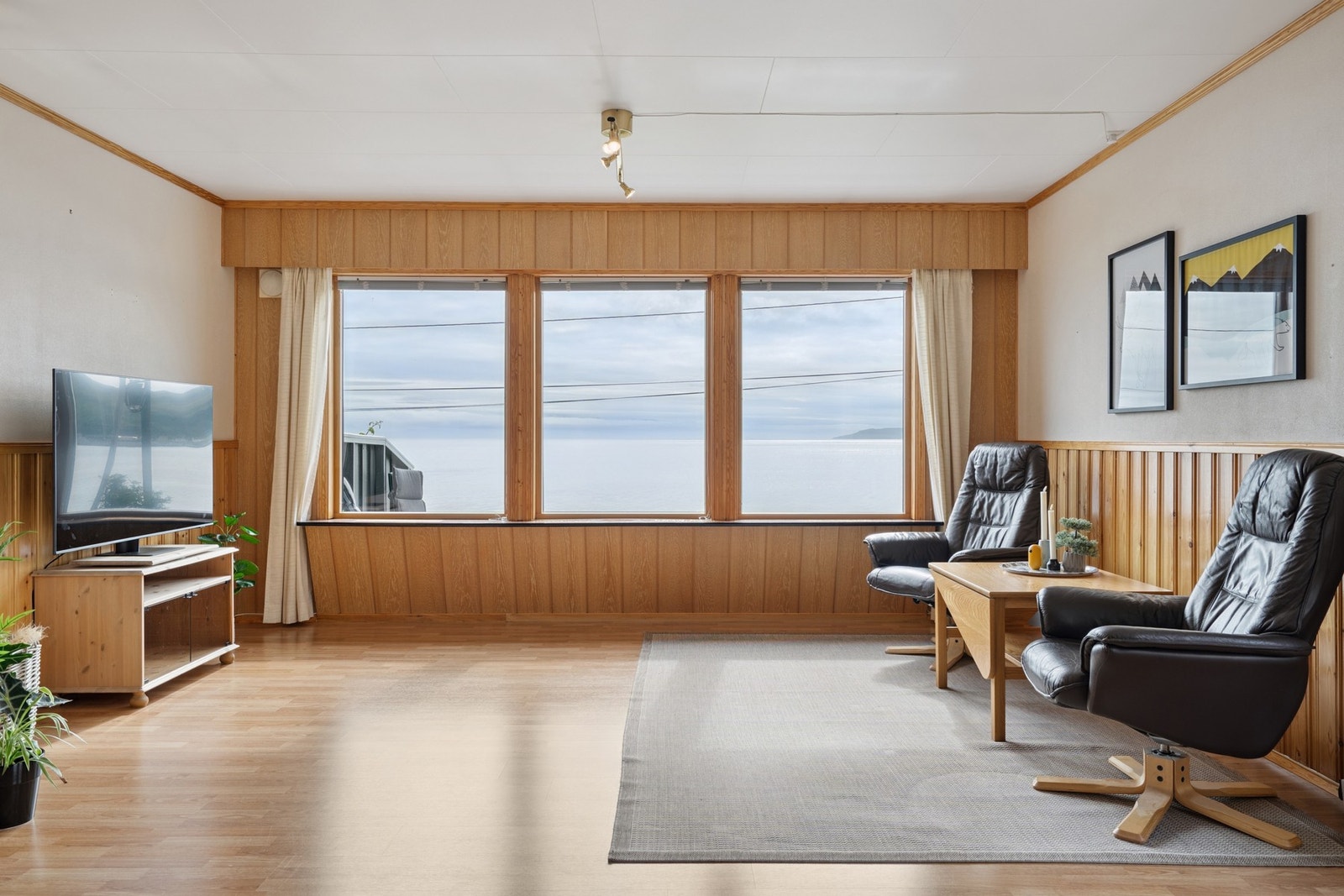 Stue og utsikt Galleribilde