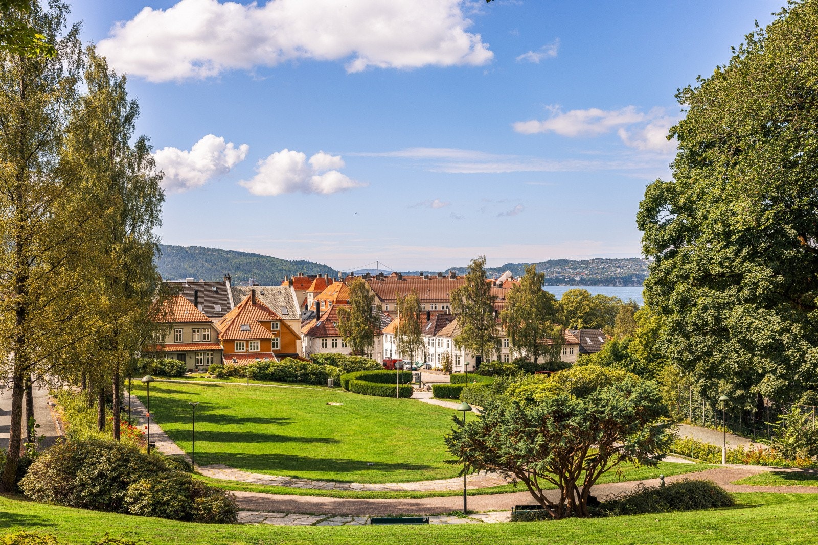 - I umiddelbar nærhet finner man flere hyggelige parker - Galleribilde