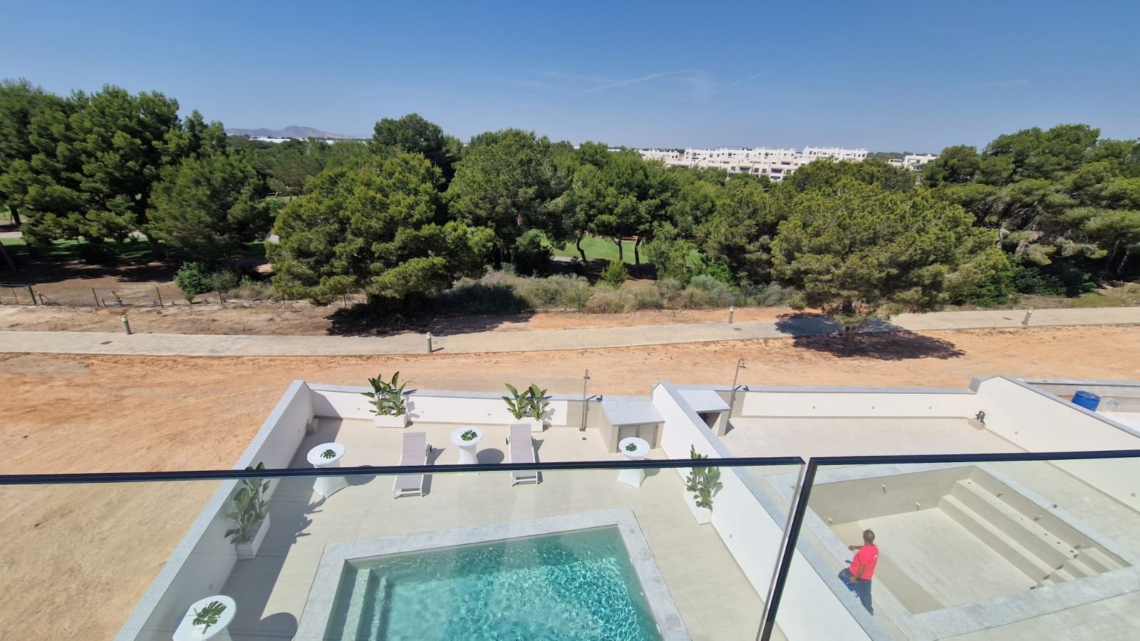 UTSIKT FRA TAKTERRASSEN Galleribilde