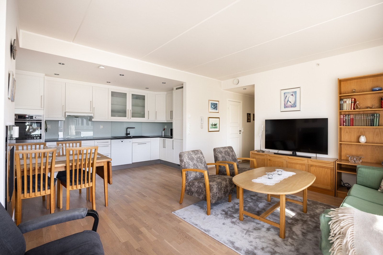 Det er god plass til å innrede etter ønske og behov i ulike soner. Galleribilde