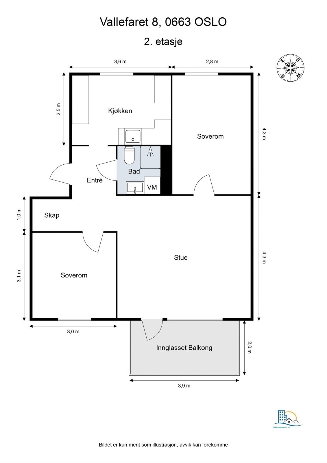 - Plantegning - Galleribilde