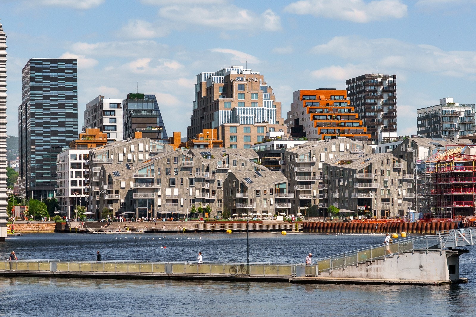 Fra Kværnerbyen er det kort vei til de pulserende bylivet i Bjørvika, Bispevika og Oslo Sentrum. Galleribilde