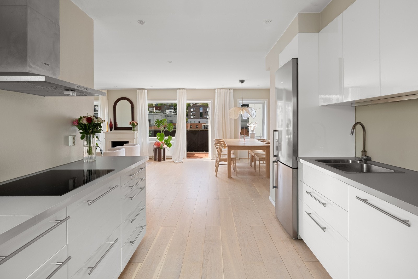 God og sosial planløsning med mulighet til å innrede i ulike soner Galleribilde