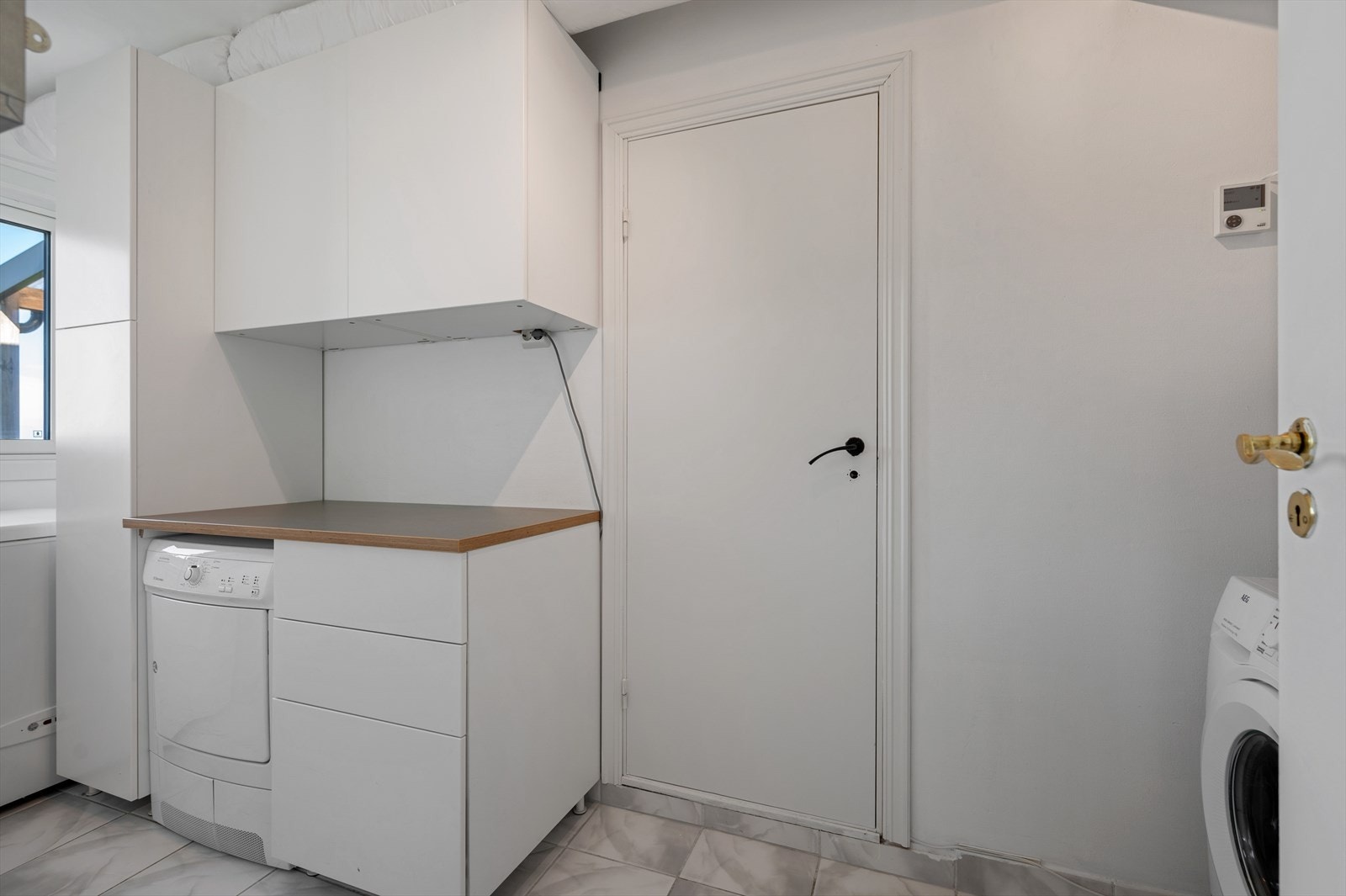 Praktisk separat vaskerom. Galleribilde