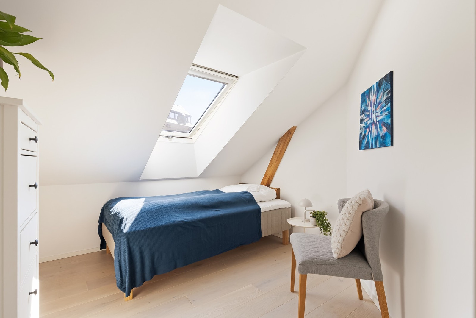 Soverom nr.2 passer perfekt som gjesterom, barnerom eller kontor - alt etter ønske og behov! Galleribilde