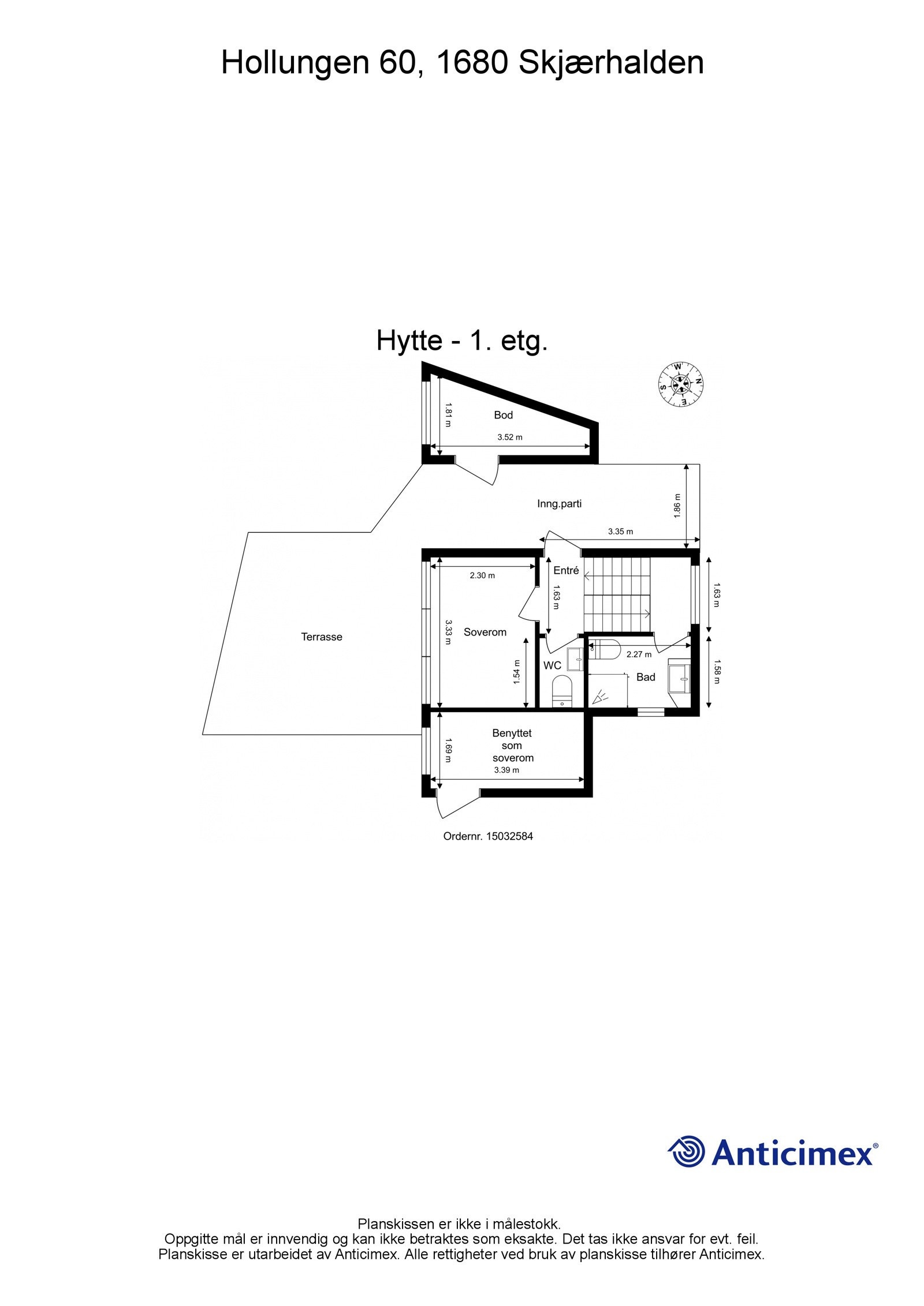 Plantegning - 1. etasje Galleribilde